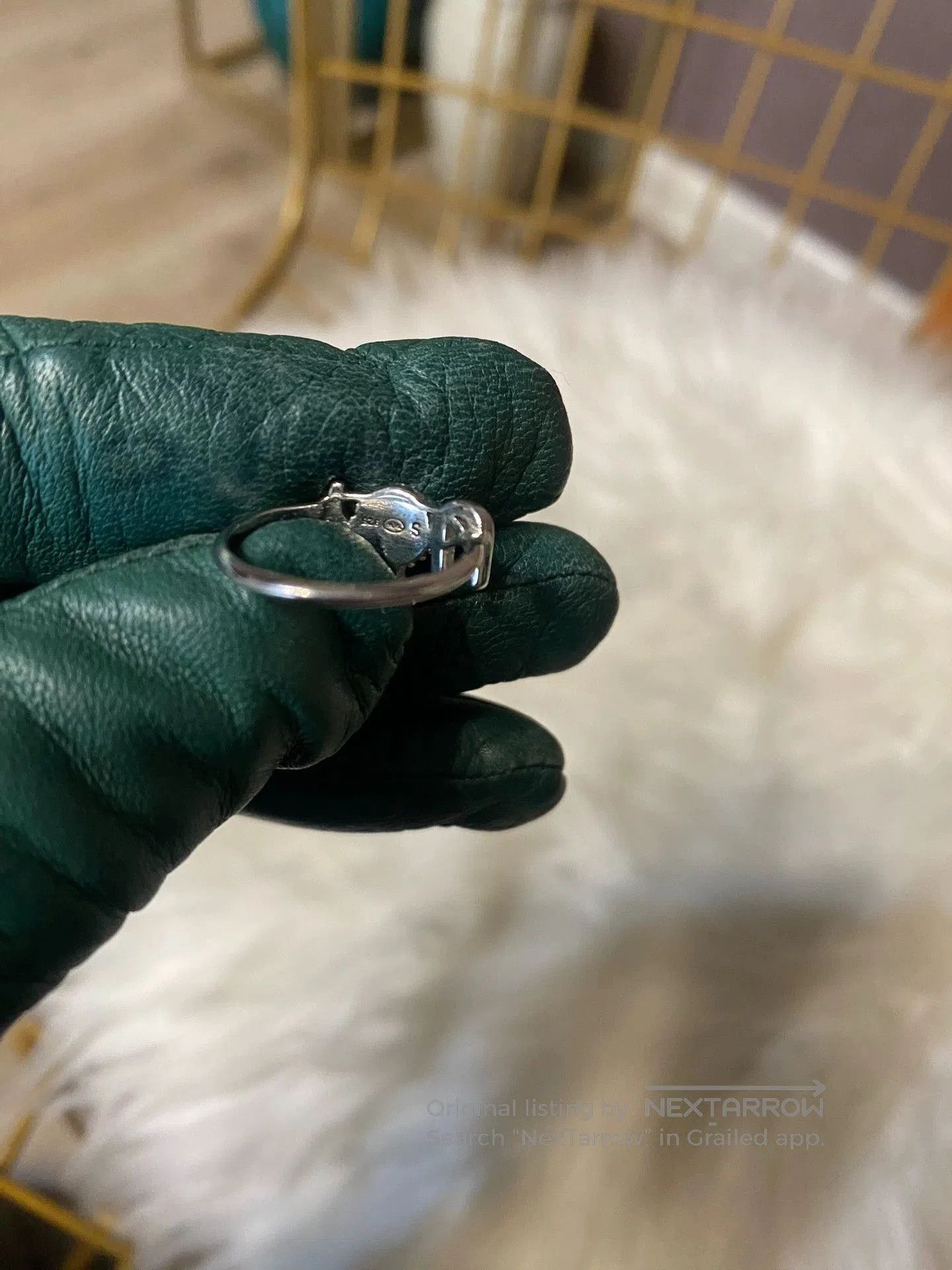 Vivienne Westwood Vivienne Westwood Heart Series Silver Ring. Size ONE SIZE - 5 Thumbnail
