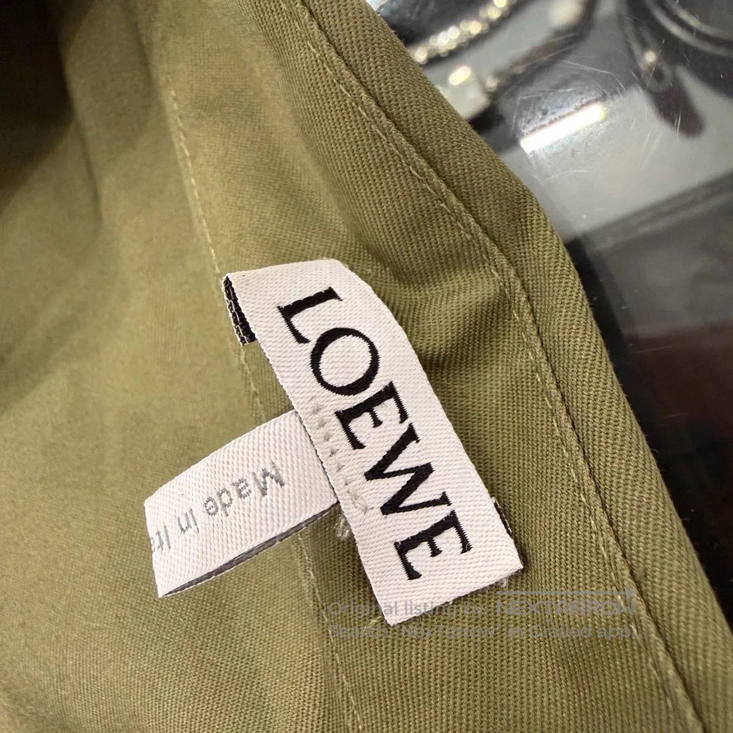 Loewe LOEWE Men's Solid Single-Breasted Casual Shirt. Size US XS / EU 42 / 0 - 5 Thumbnail
