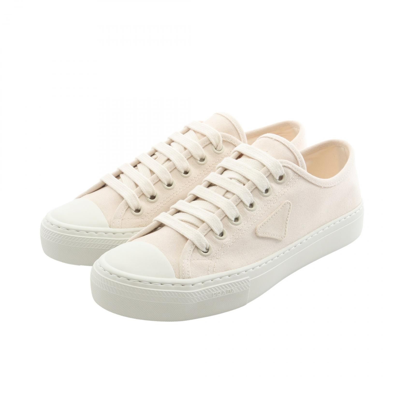 Prada Prada Prada Canvas Sneakers Textile Shoes DUTY FREE for USA Size ONE SIZE - 1 Thumbnail