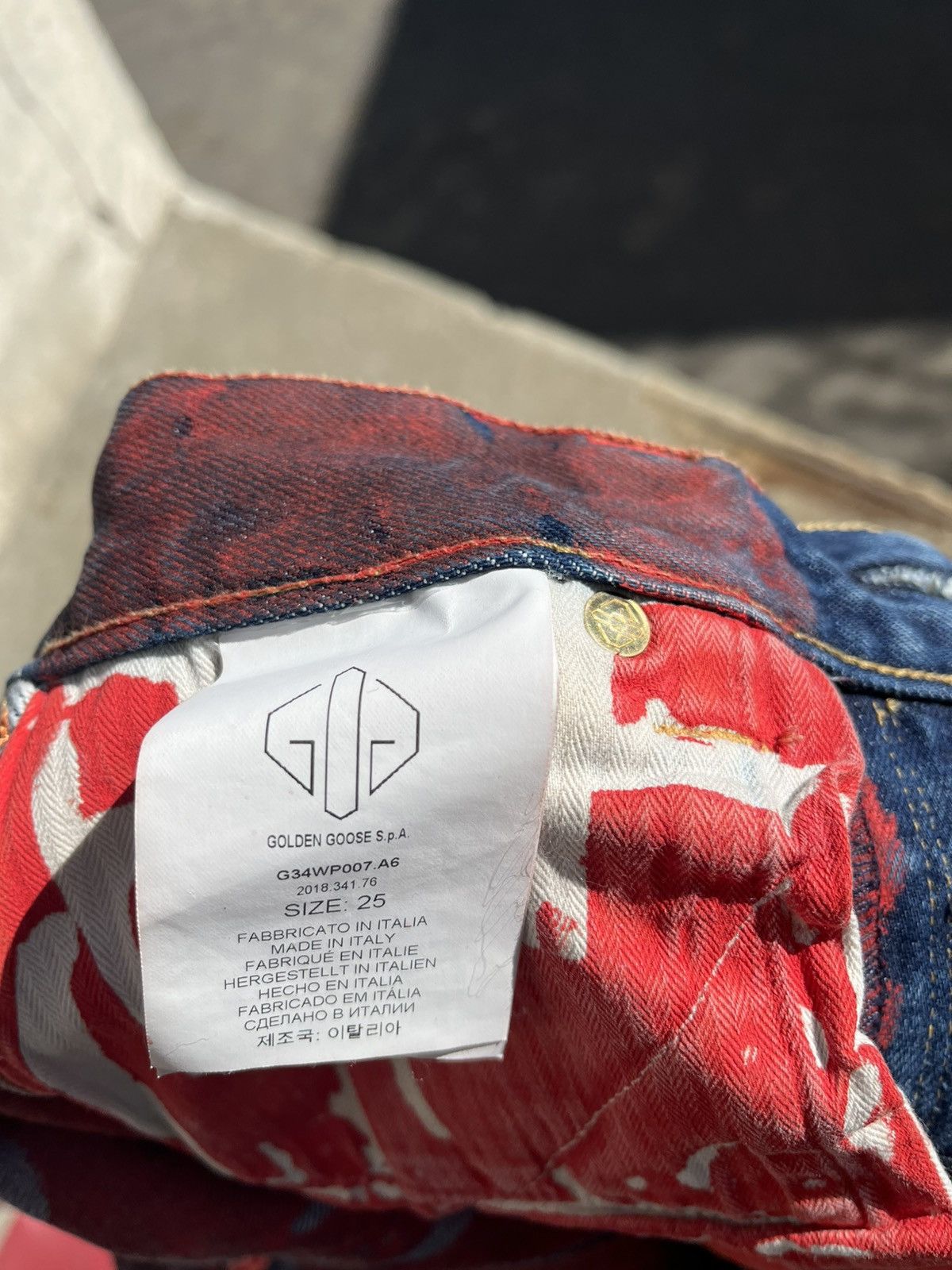 Golden Goose GGDB Golden Goose Jeans Size 25" / US 0 / IT 36 - 5 Thumbnail