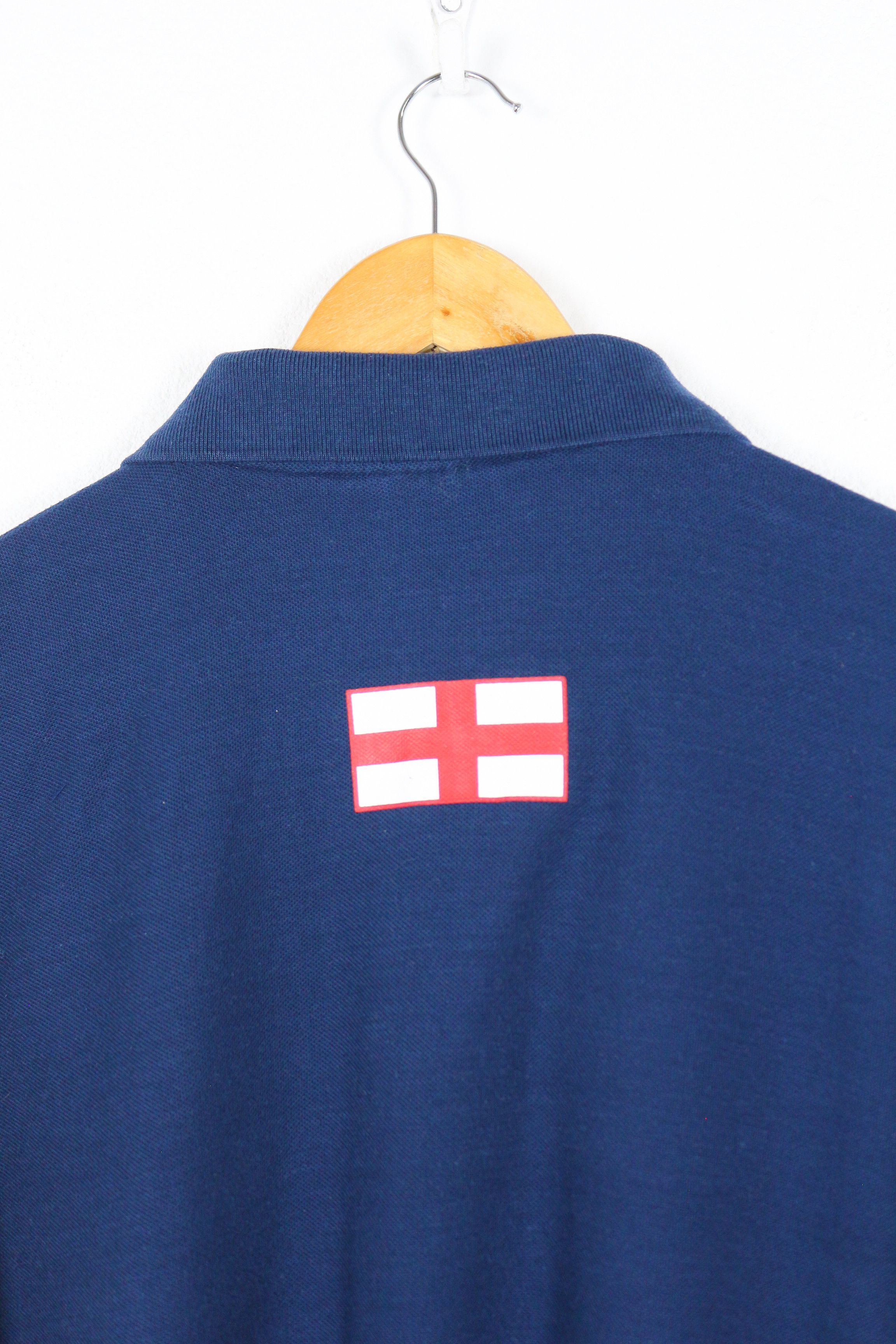 Vintage Vintage England Admiral Rugby Polo British Shirt 90s Size US M / EU 48-50 / 2 - 9 Thumbnail