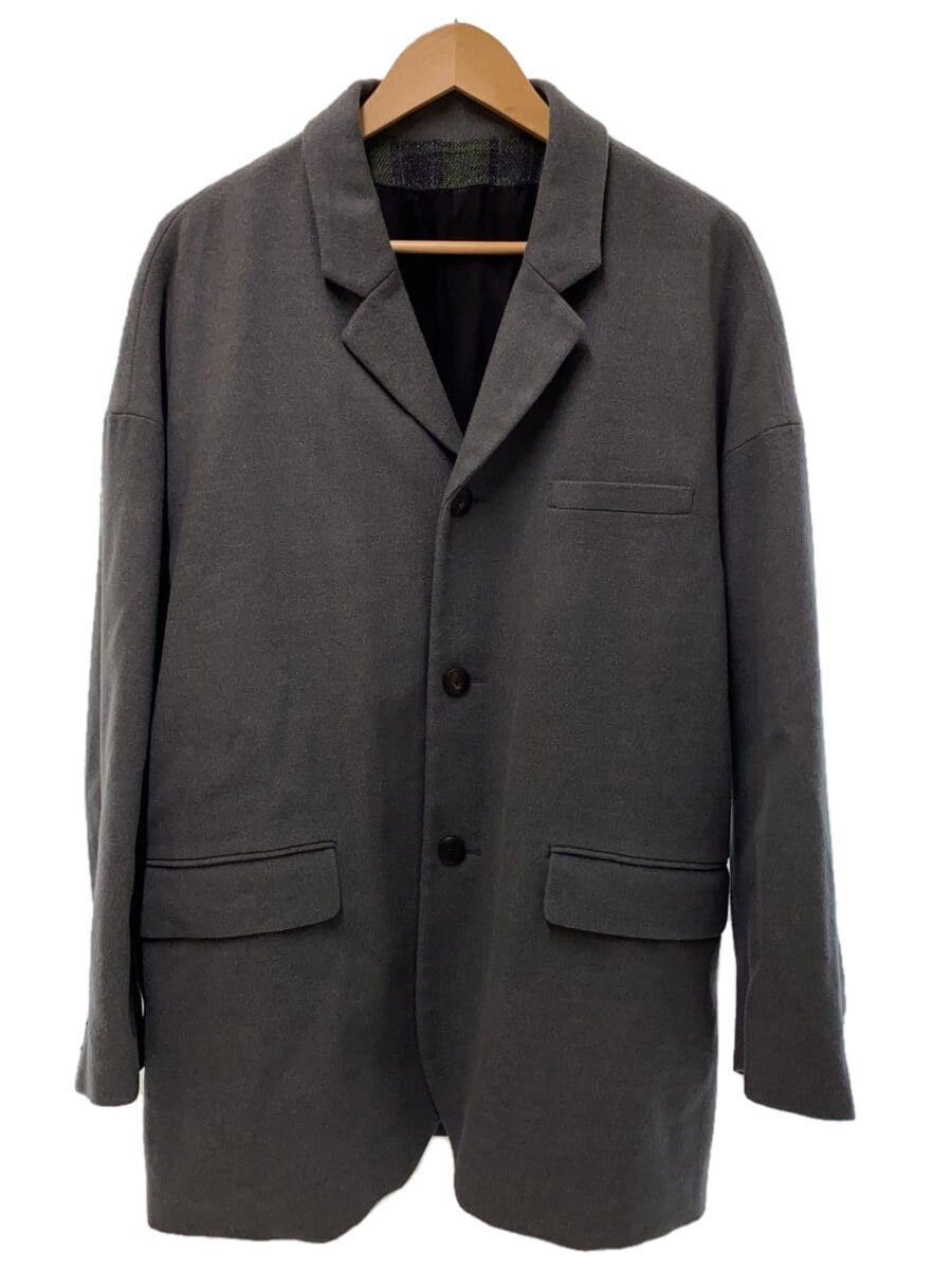 Visvim Gray Wool Hammons Jkt 3b Tailored Jacket Size US L / EU 52-54 / 3 - 1 Thumbnail