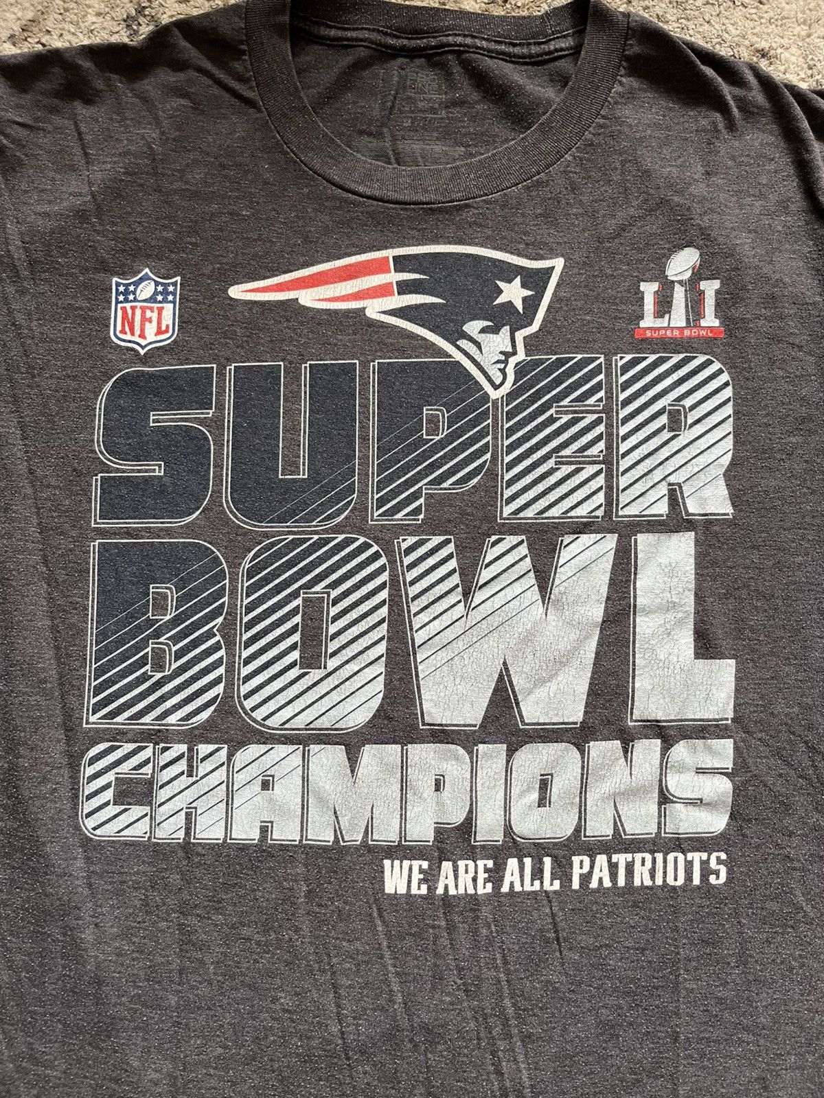 Other Fanatics Mens Medium New England Patriots Super Bowl LI Tee Size US M / EU 48-50 / 2 - 2 Thumbnail