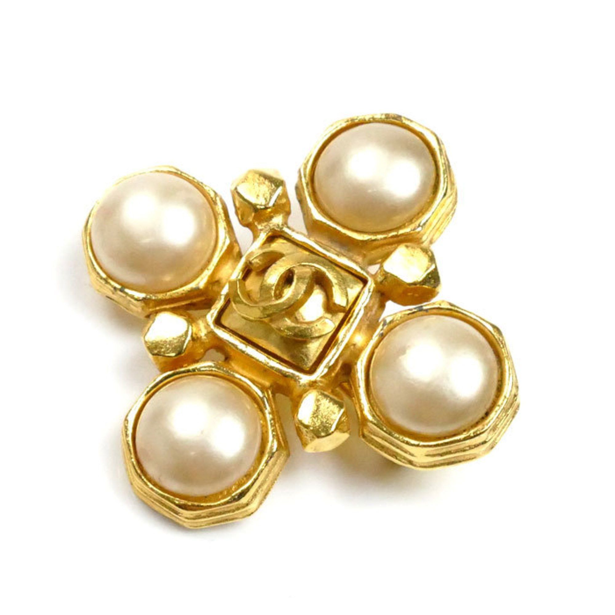 Chanel Chanel Coco Mark brooch Size ONE SIZE - 1 Thumbnail