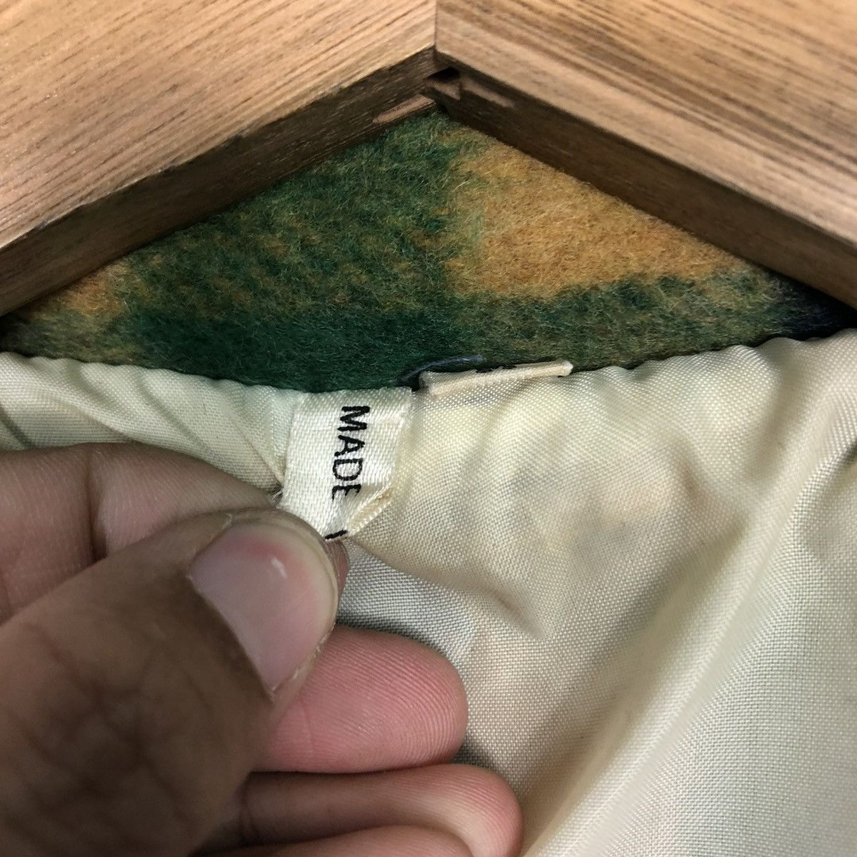 Japanese Brand 🔥VINTAGE WOOL CHORE JACKET TARTAN UNBRANDED ISSEY MIYAKE Size US M / EU 48-50 / 2 - 19 Thumbnail