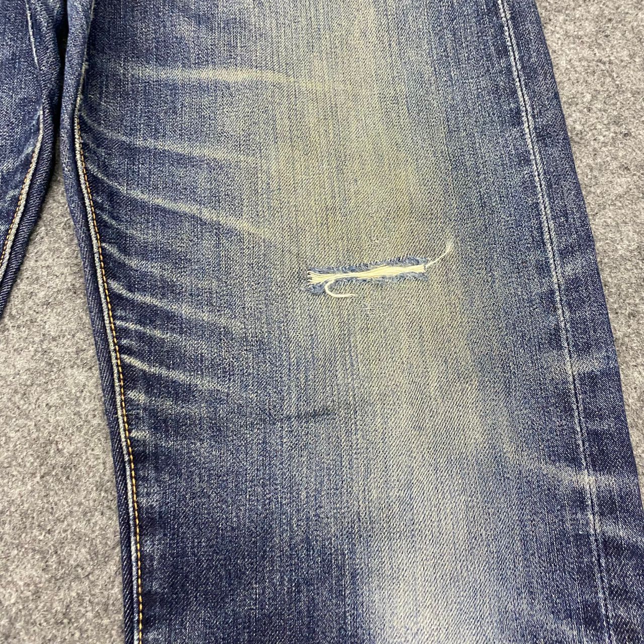 Gap 💥Best Offer💥Vintage Gap Selvegde Redline Distressed Denim Size US 34 / EU 50 - 17 Thumbnail