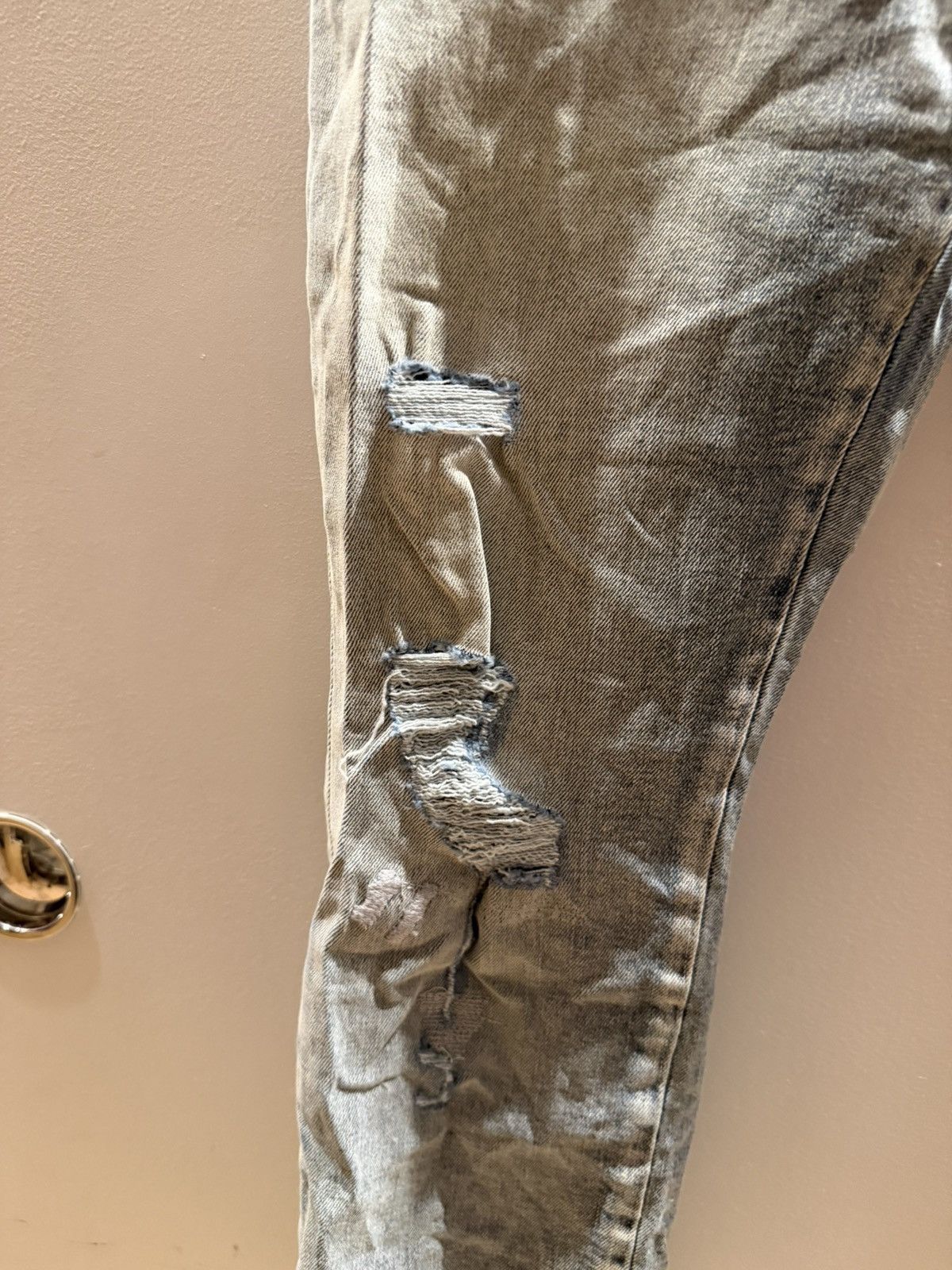 Ksubi Ksubi Chitch Punk Blue Thrashed Jeans Size 33 Size US 33 - 10 Thumbnail