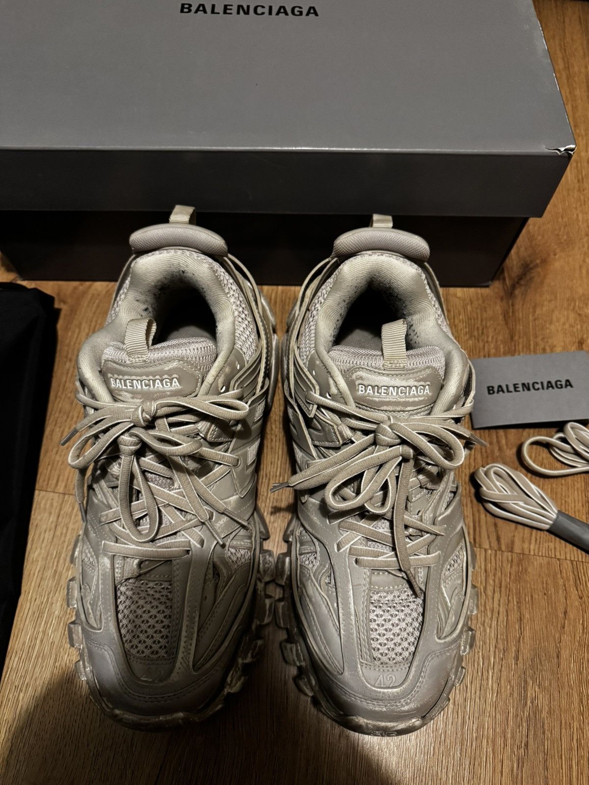 Balenciaga Balenciaga track sneaker faded beige size 42 Size US 9 / EU 42 - 10 Thumbnail