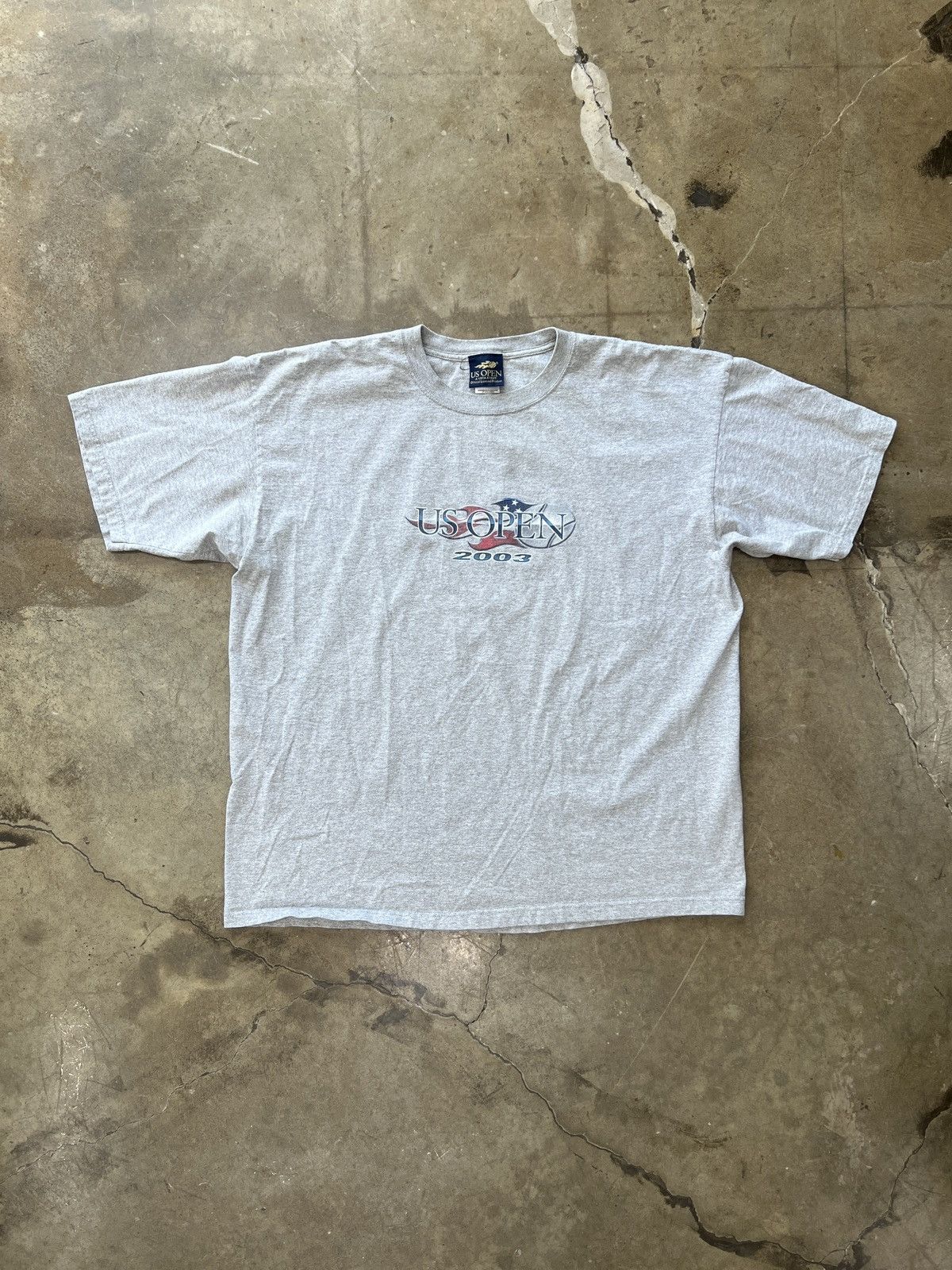 Vintage Vintage 2003 Y2K US Open Flame Tee 2XL Size US XXL / EU 58 / 5 - 2 Thumbnail