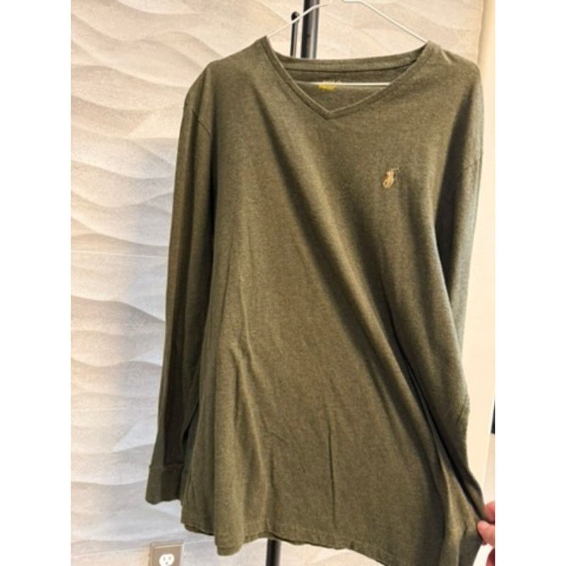 Ralph Lauren Ralph Lauren Green V -Neck Sweater Size US L / EU 52-54 / 3 - 5 Thumbnail