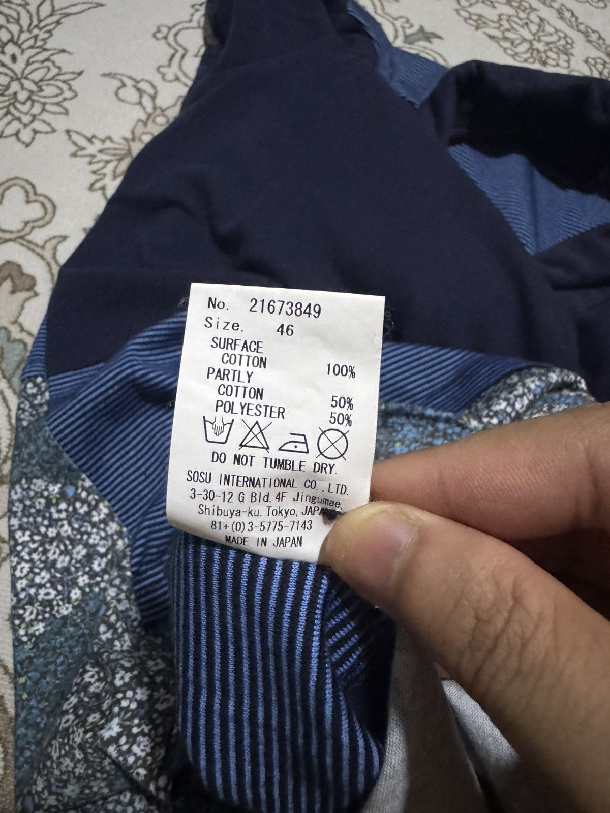 Maison MIHARA YASUHIRO OG Miharayasuhiro Patchwork Small Logo Polo Shirt Size US S / EU 44-46 / 1 - 6 Thumbnail