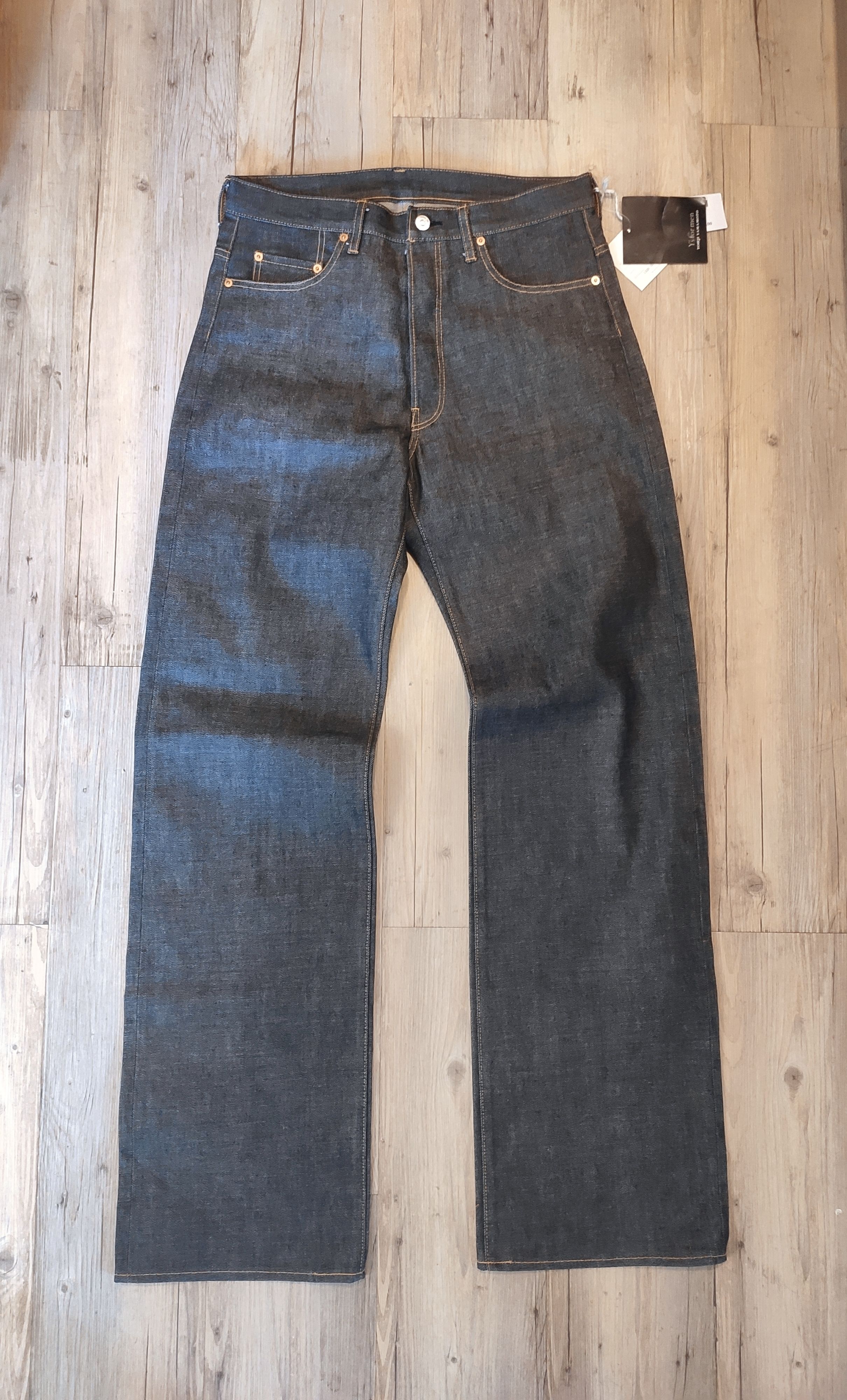 Pre-owned Yohji Yamamoto X Ys For Men Y's Wide Jeans.like Vetements Or Balenciaga Jeans In Grey