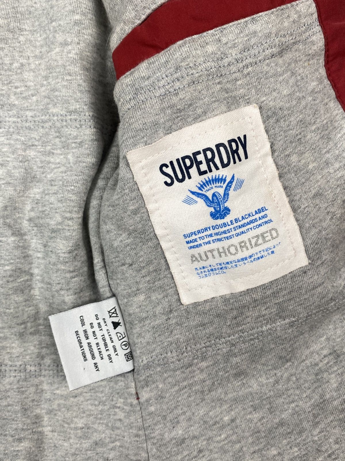 Superdry Superdry Academy Vest Red Cotton Blend Feather Down Gilet Size S / US 4 / IT 40 - 15 Thumbnail