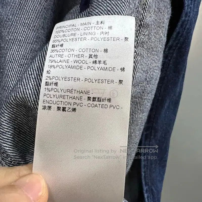 Louis Vuitton Blue Cotton Women's Jacket .