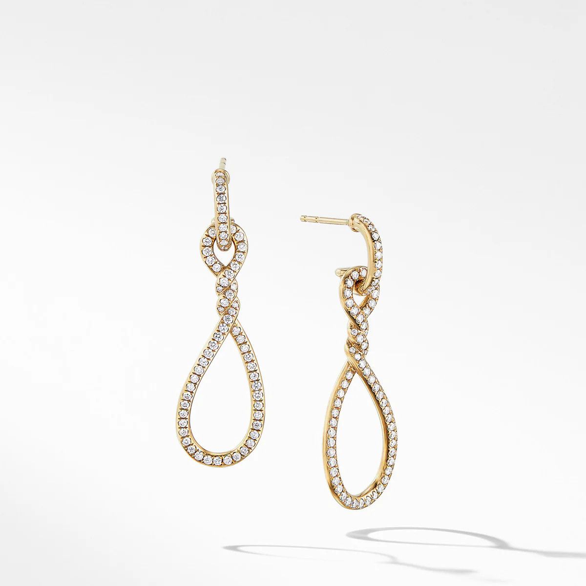 oc11z0625 Size: OS / Continuance Pave Small Drop Earrings