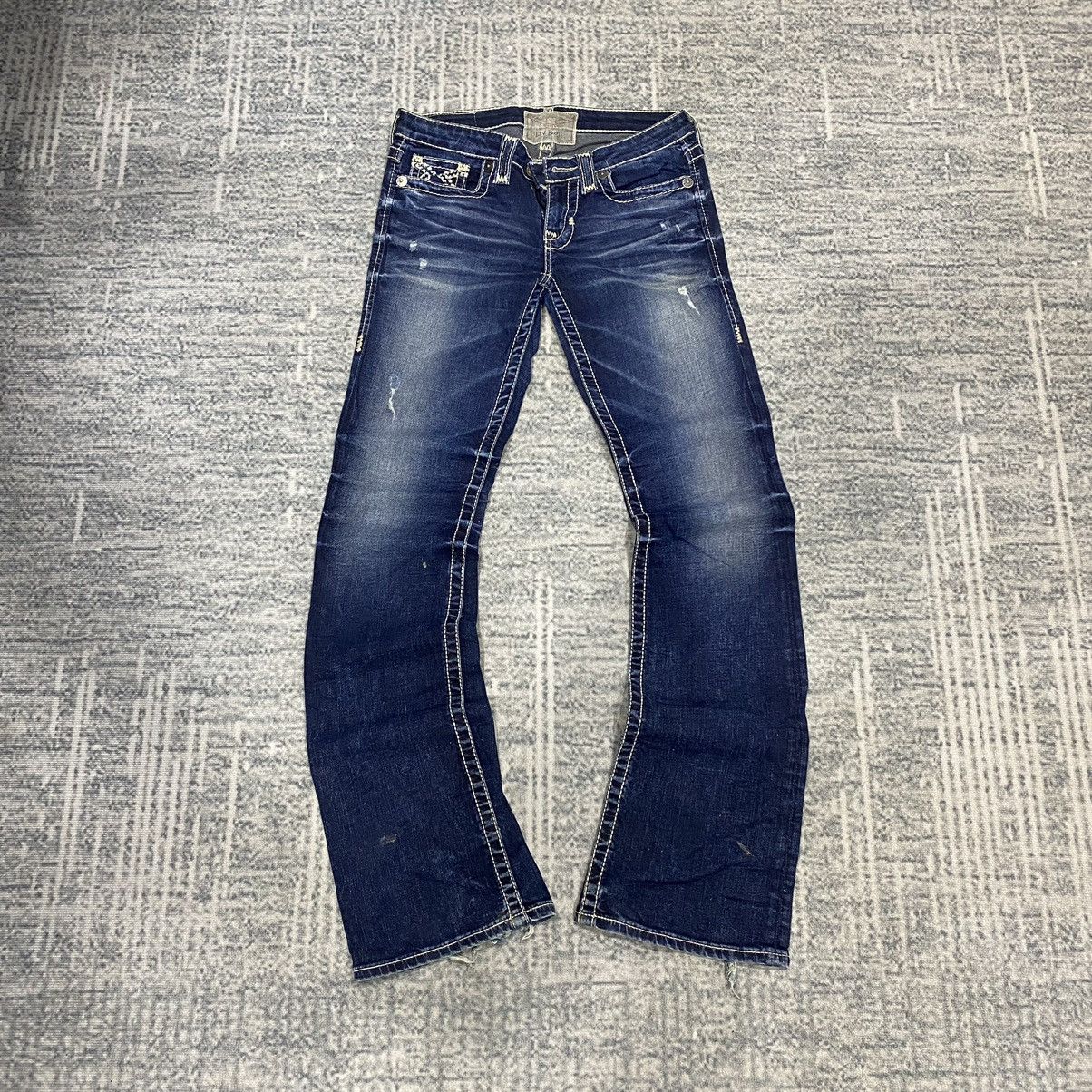 Japanese Brand Flare☠️ Big Star Bootcut Washed Cowboy Punk 90s Size US 30 / EU 46 - 1 Thumbnail