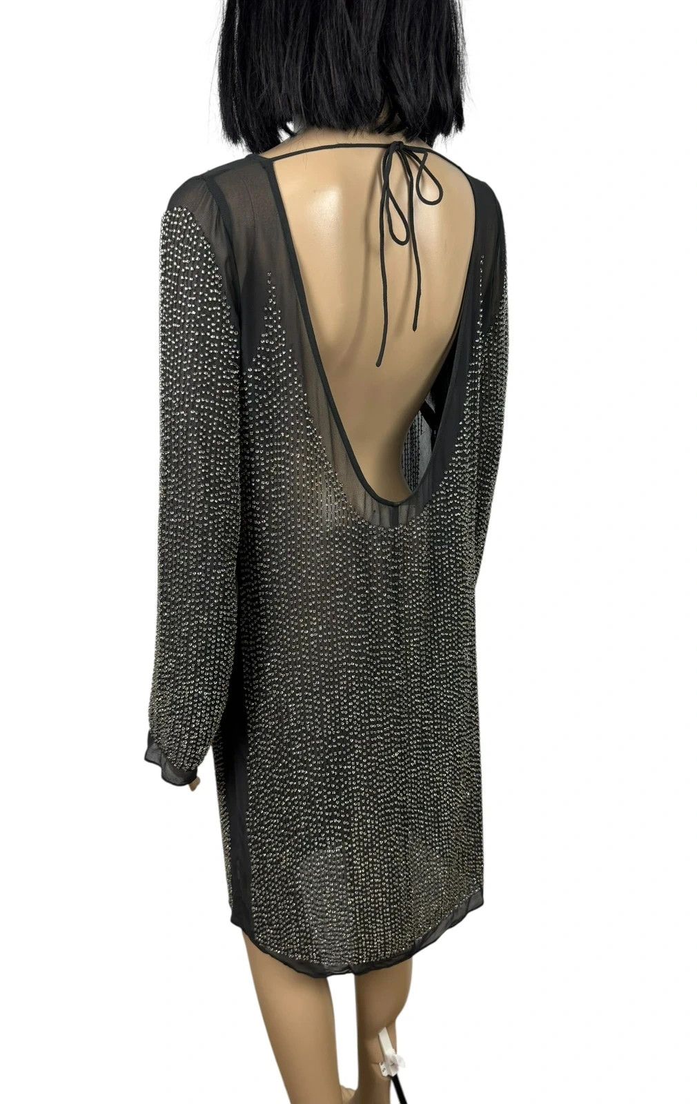 Other Needle & Thread Embellished By Hand Dress Open Back UK12 Size M / US 6-8 / IT 42-44 - 9 Thumbnail