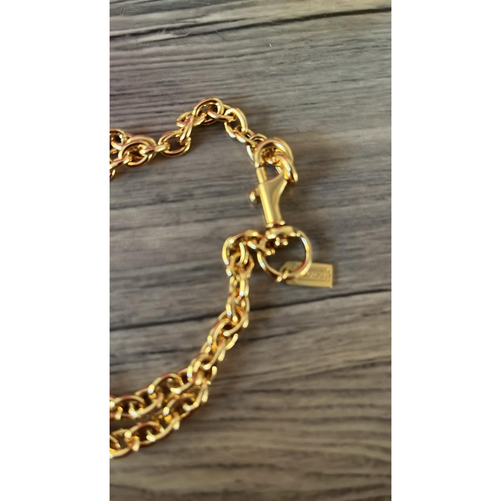 Other Brand New Tone Coin Coach Charm Necklace Size ONE SIZE - 3 Thumbnail