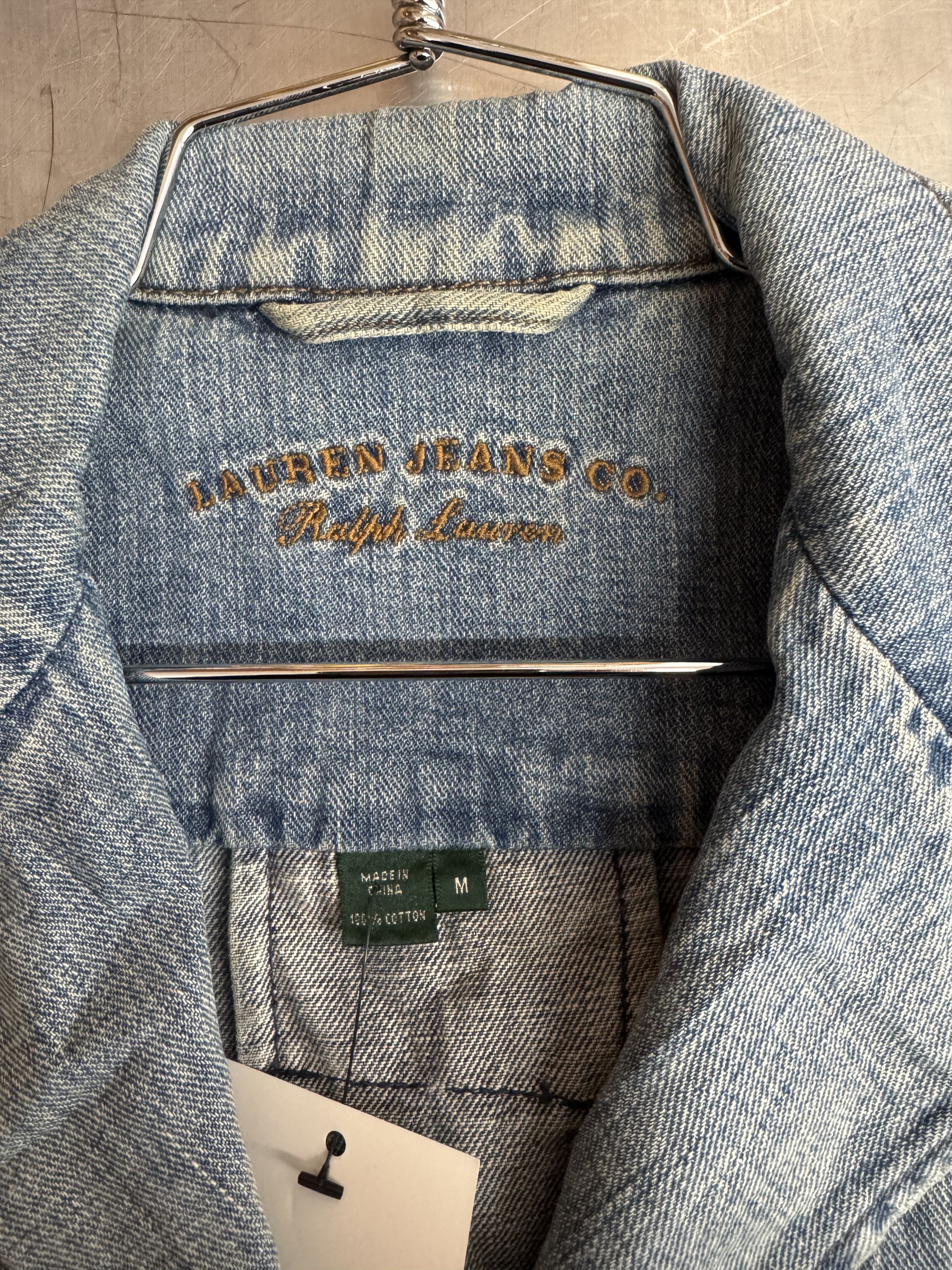 Ralph Lauren Vintage Ralph Lauren Denim Blazer Size M / US 6-8 / IT 42-44 - 3 Thumbnail
