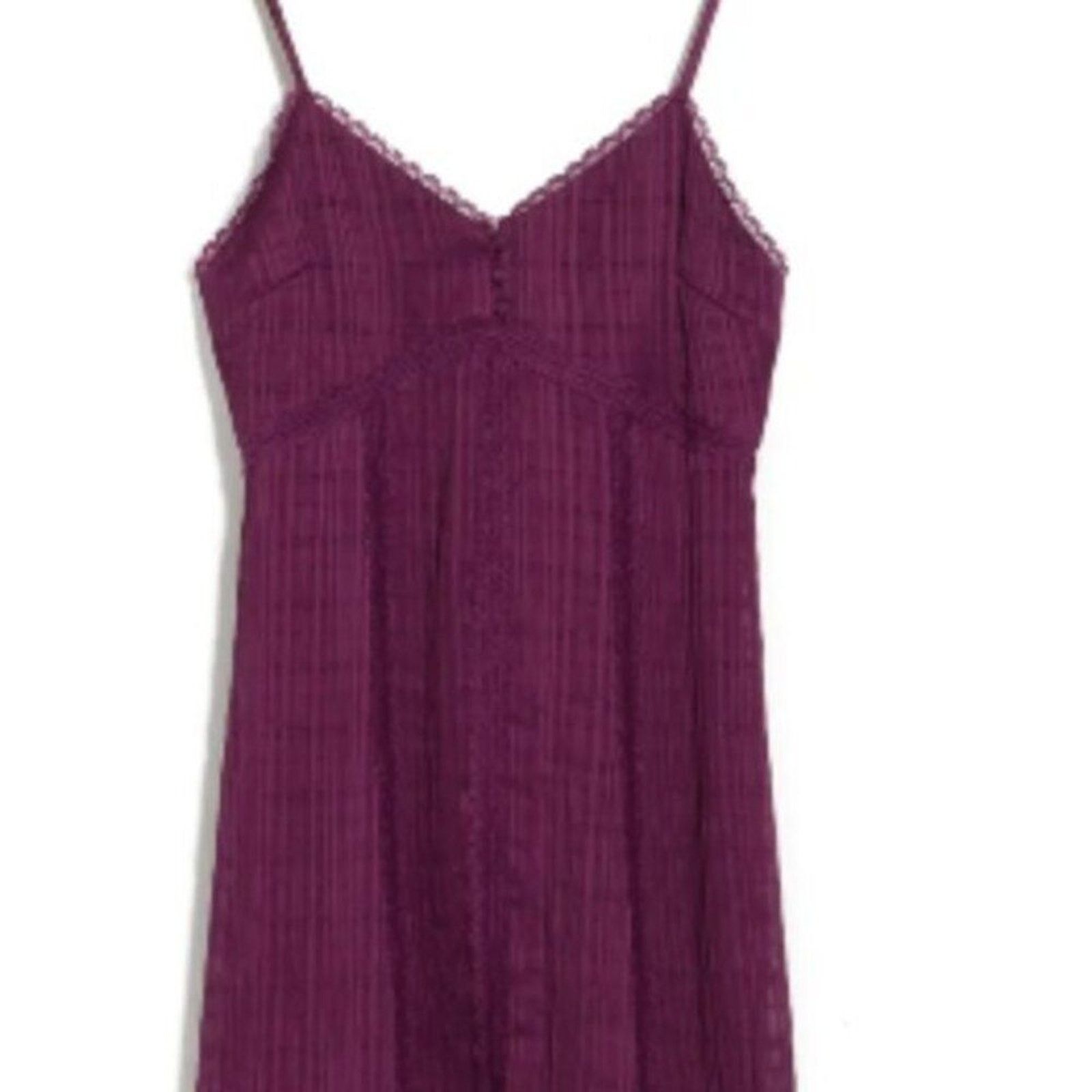 Alice + Olivia Alice + Olivia Genevieve Spaghetti Strap Dress Boysnberry 10 Size L / US 10 / IT 46 - 2 Thumbnail