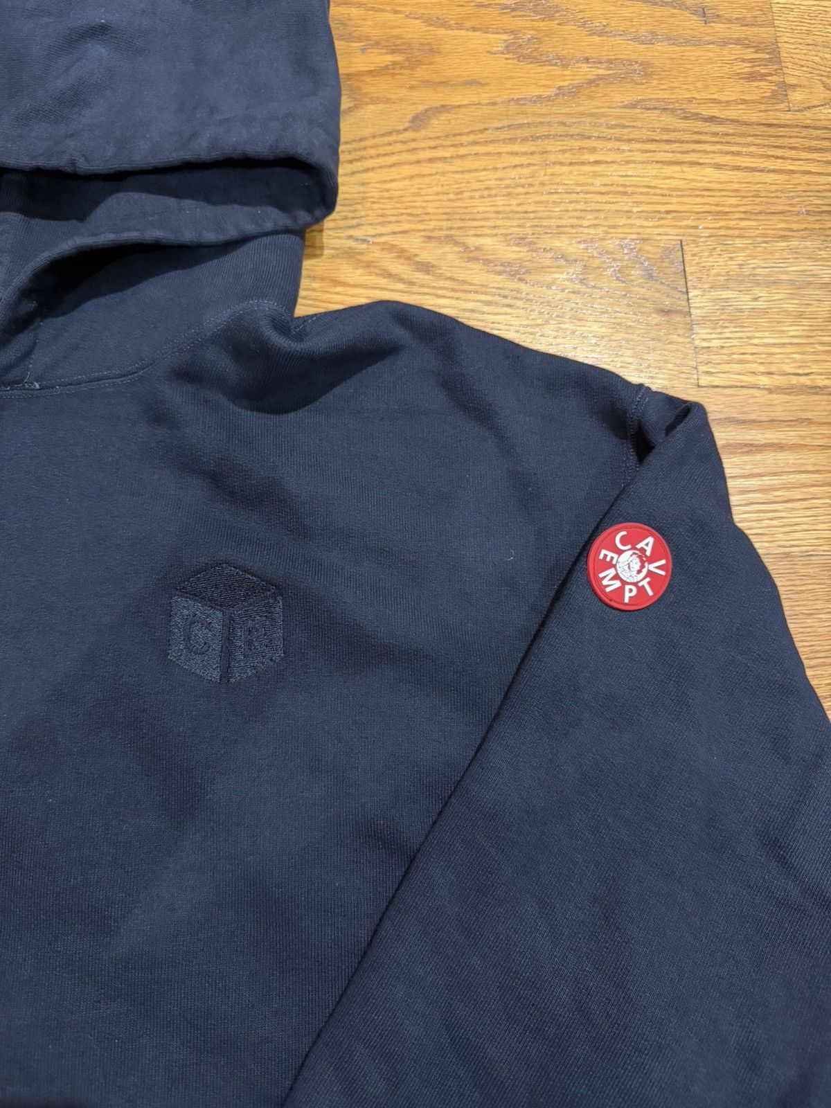 Cav Empt Cav Empt Dark Navy Heavy Hoodie Size US L / EU 52-54 / 3 - 2 Thumbnail