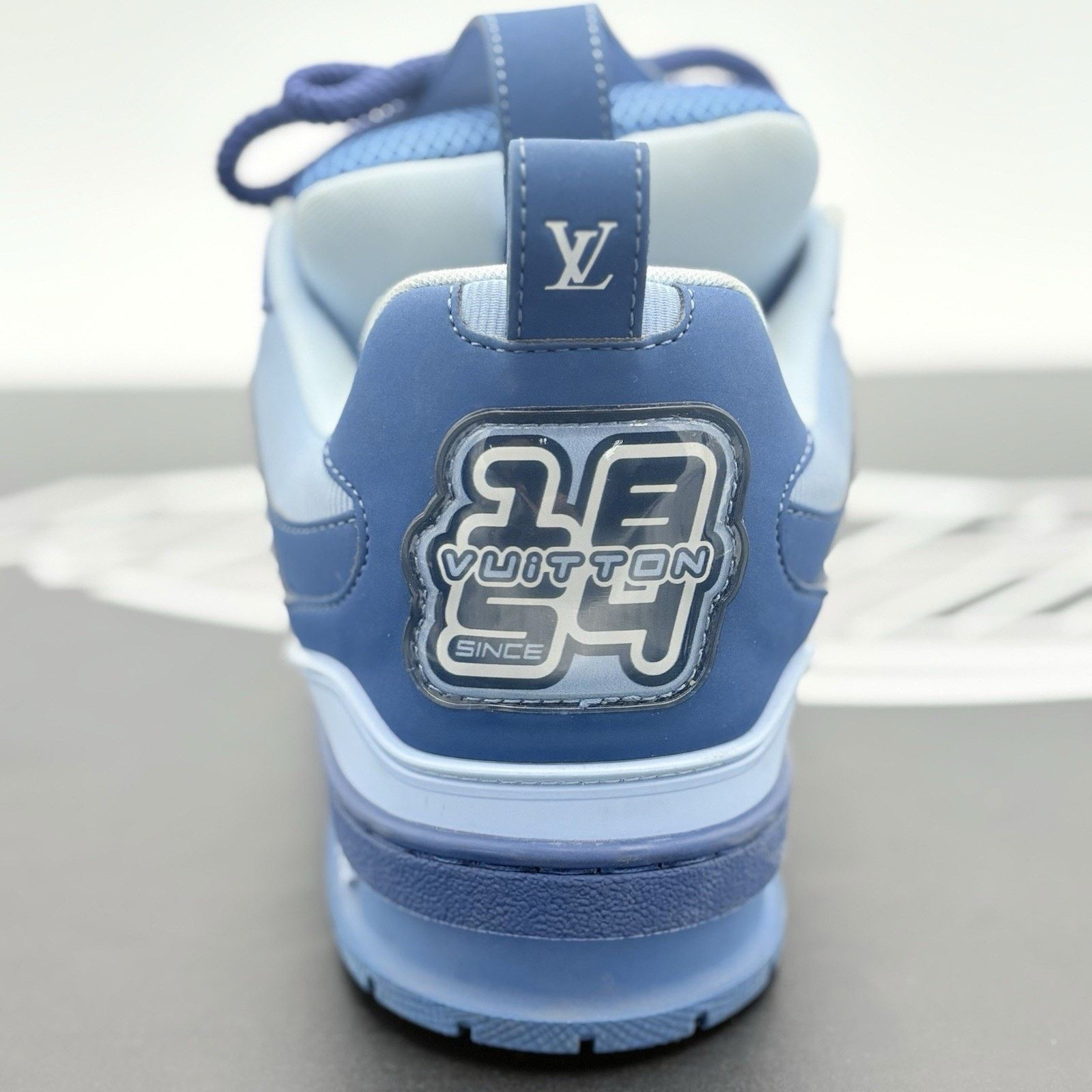 Louis Vuitton (8-8.5 US) Louis Vuitton Skate ' Blue ' | SUPER CLEAN! Size US 8 / EU 41 - 9 Thumbnail