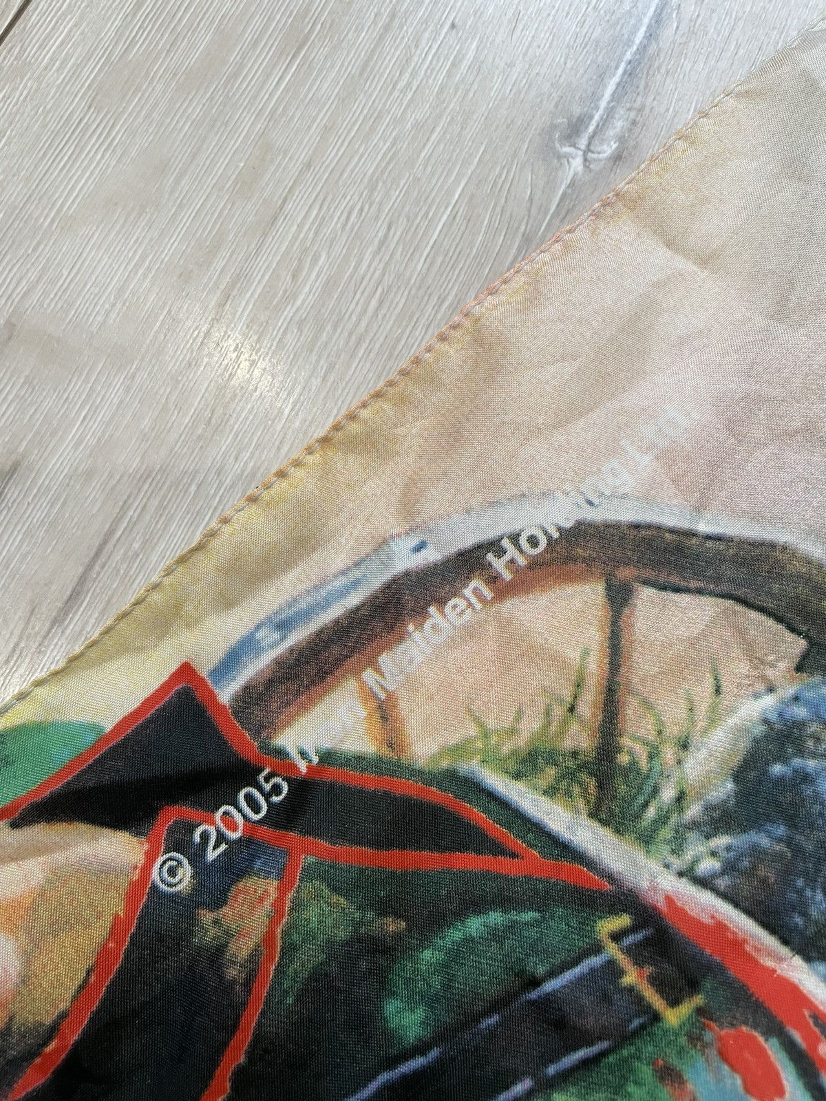 Iron Maiden × Vintage Vintage Iron Maiden 2005 Poster Scarf Size ONE SIZE - 5 Thumbnail