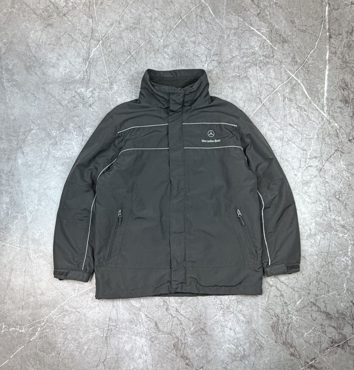 Mercedes-Benz Mens Vintage Mercedes Benz Jacket rare Size US M / EU 48-50 / 2 - 2 Thumbnail