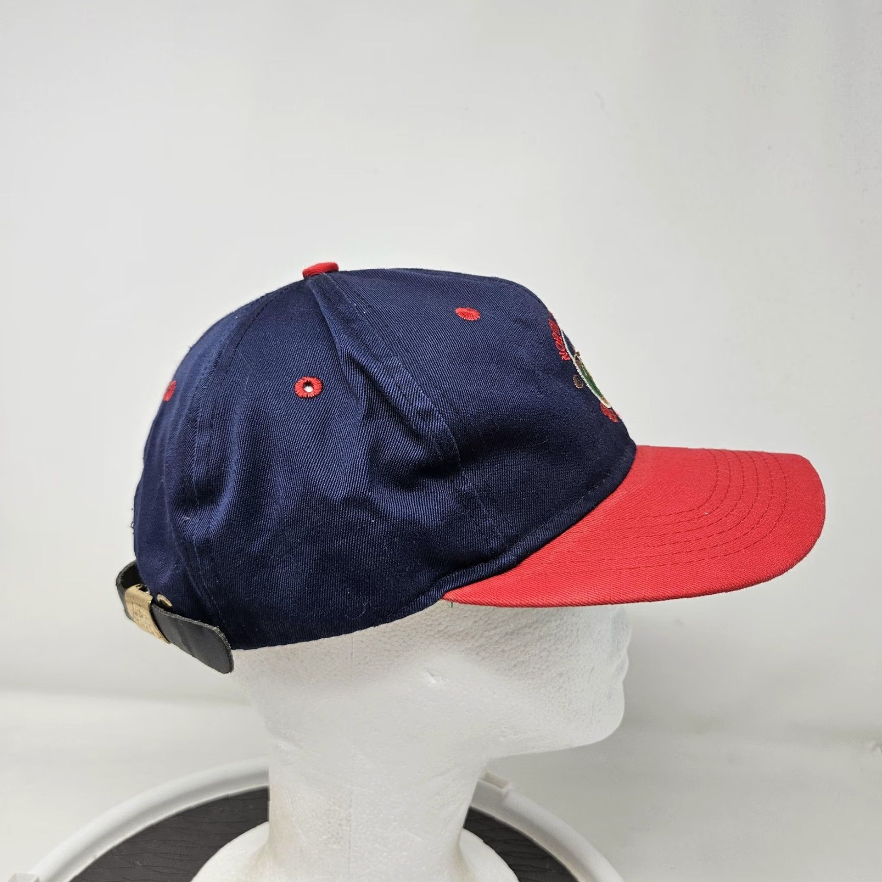 Vintage VINTAGE North Las Vegas Golf Course Hat Cap Strap Back Red Embroidered Mens 90s Size ONE SIZE - 3 Thumbnail