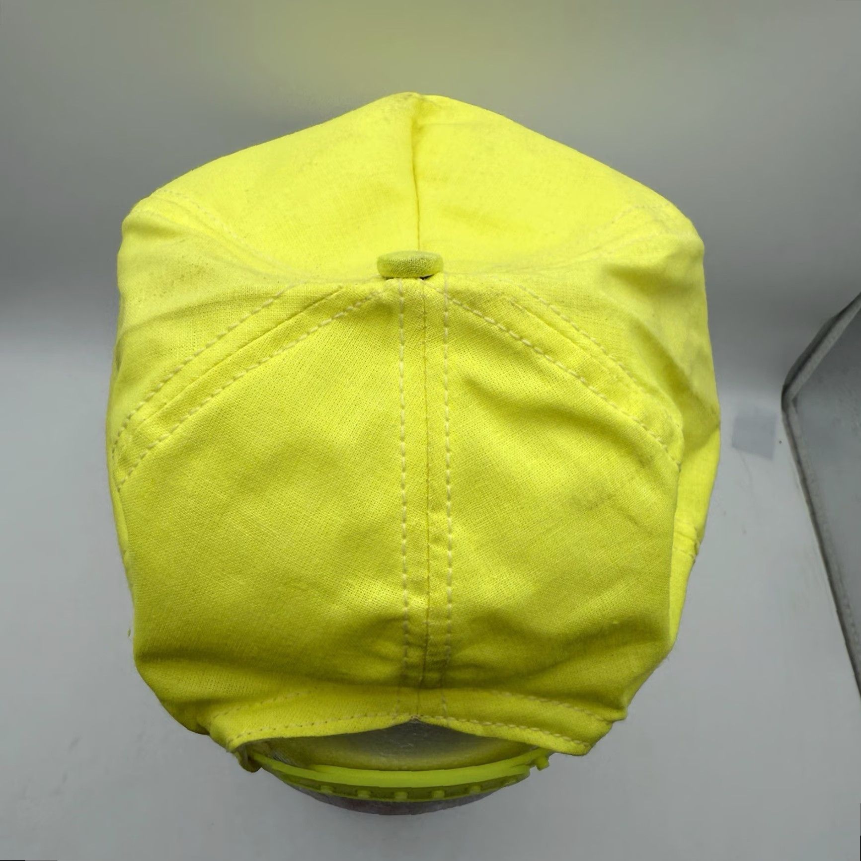Vintage VINTAGE Boondocks USA Trucker Hat Snapback OSFA Neon Yellow Unisex Adults Adjustable Hat Mens Womens Boys Girls Size ONE SIZE - 7 Thumbnail