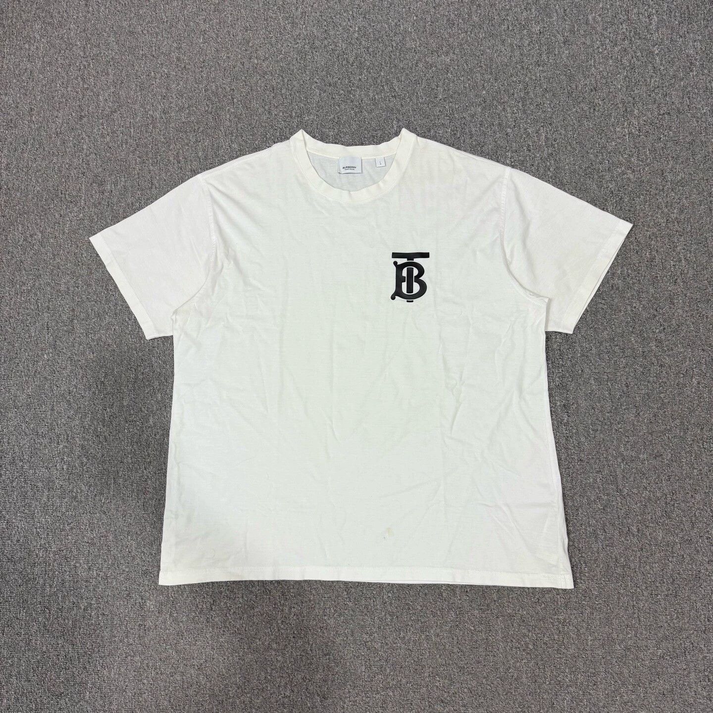 Burberry Burberry short-sleeve Polo white TB S mint Size US S / EU 44-46 / 1 - 1 Thumbnail