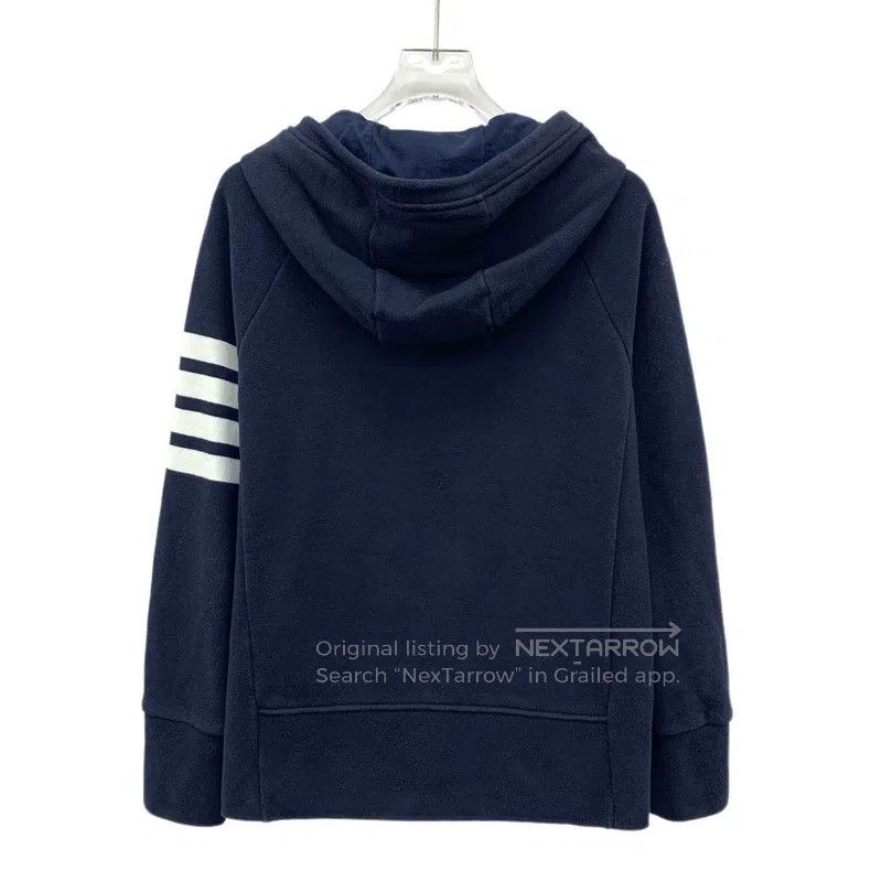 Thom Browne Thom Browne Dark blue hoodie Size US S / EU 44-46 / 1 - 2 Thumbnail