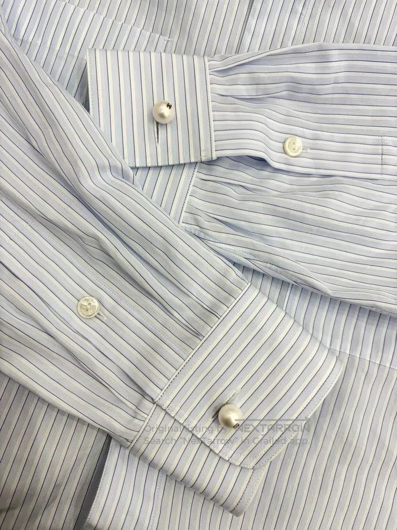 Chanel Chanel Blue striped short shirt Size XS / US 0-2 / IT 36-38 - 3 Thumbnail