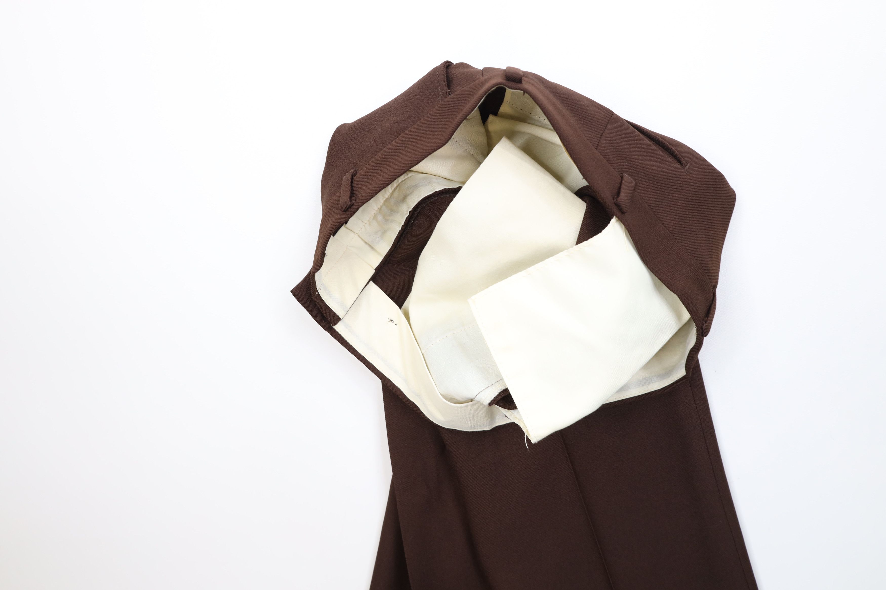 Vintage Vintage 70s Streetwear Wide Leg Chino Pants Brown USA Size US 34 / EU 50 - 7 Thumbnail