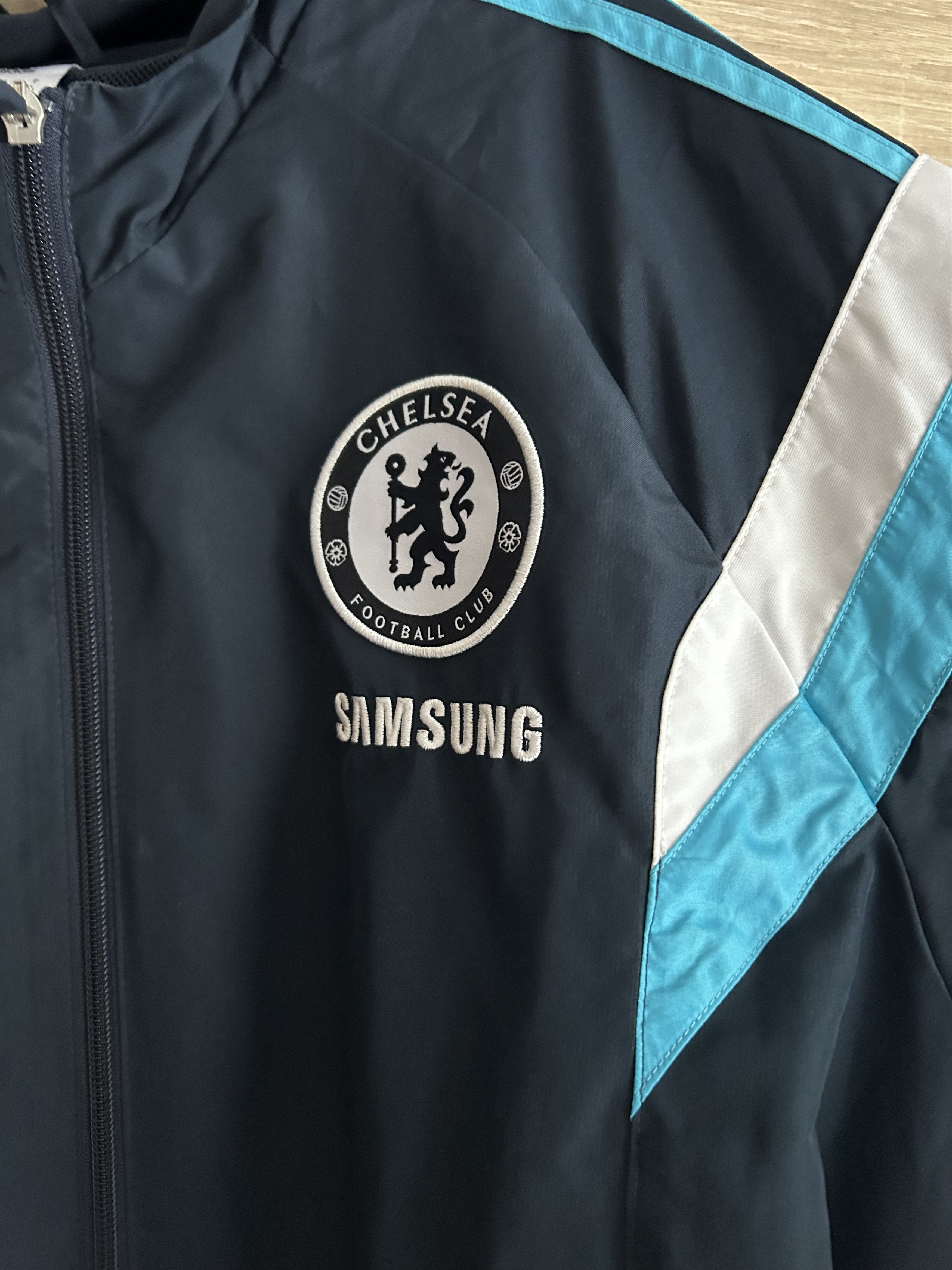 Adidas Vintage Adidas Chelsea Samsung (2007-2010) Men’s Full Zip Size US L / EU 52-54 / 3 - 3 Thumbnail