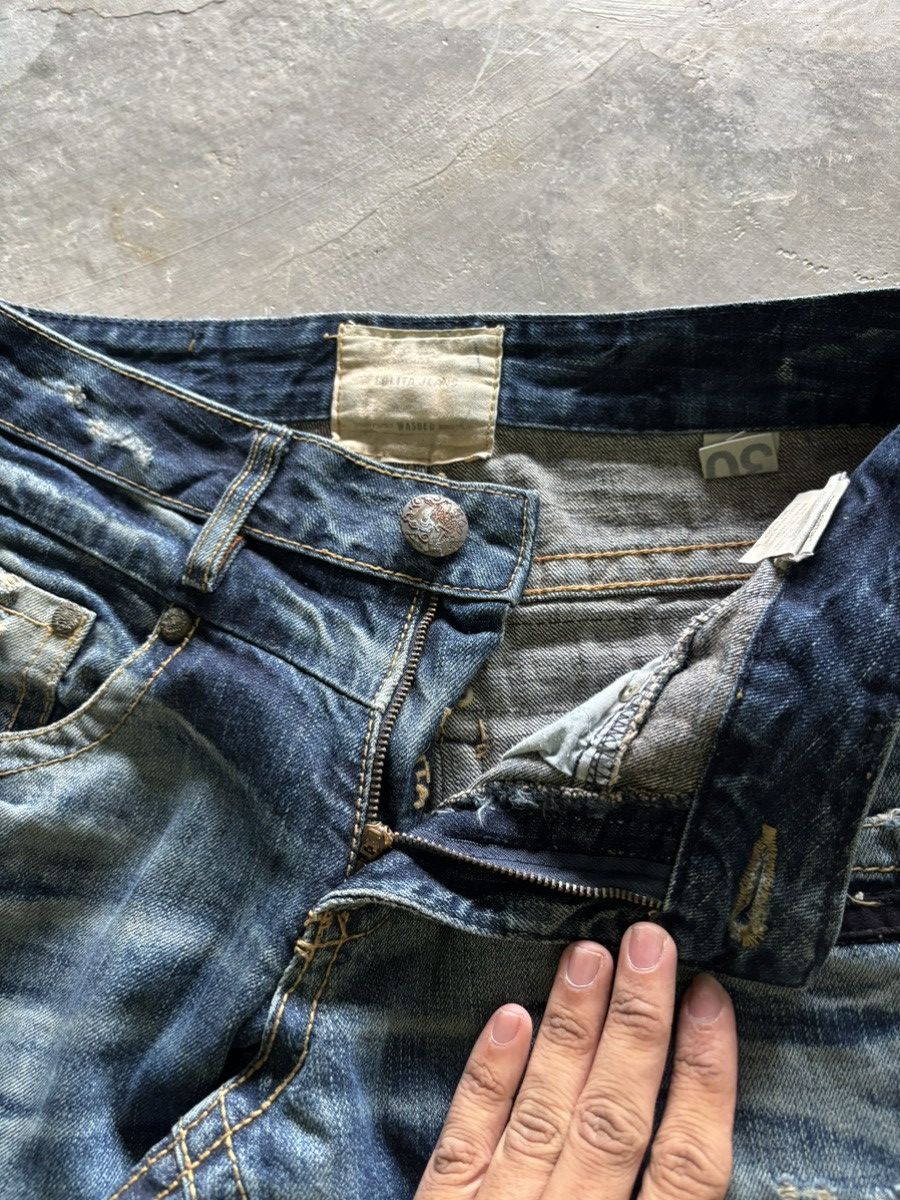Hysteric Glamour × If Six Was Nine y2k distressed rusty lolita japanese denim Size US 33 - 4 Thumbnail