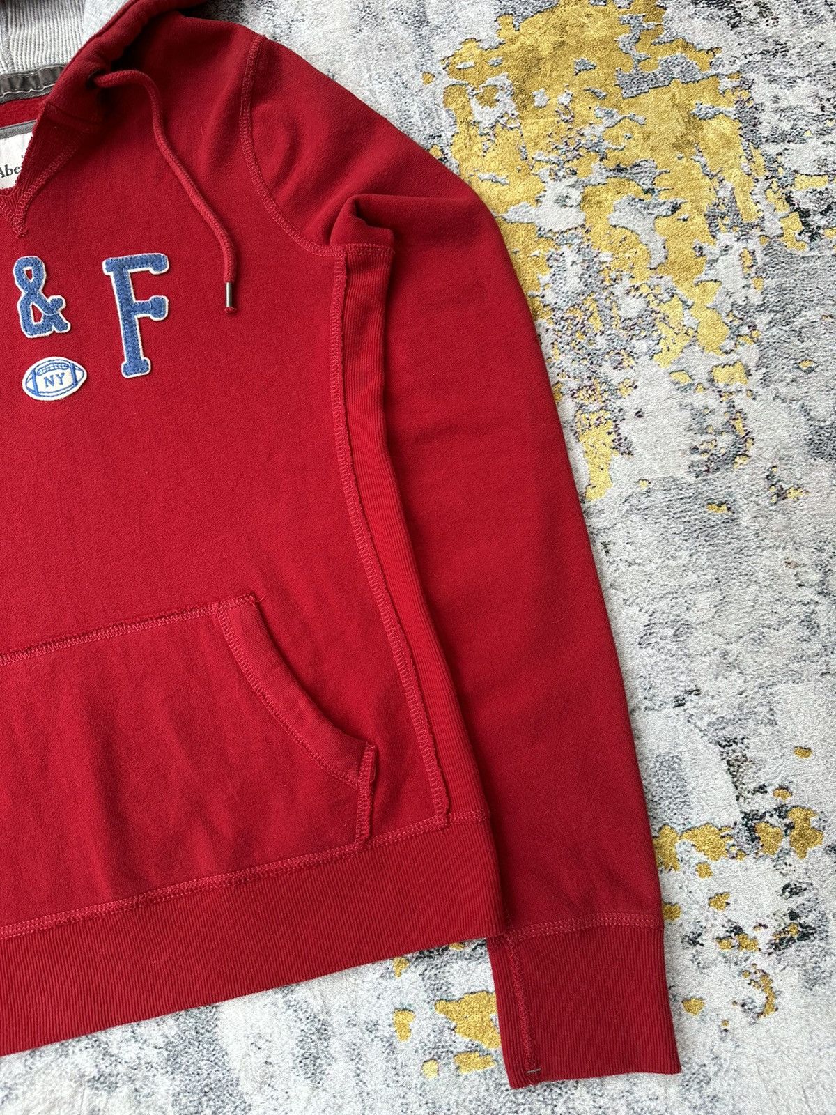Abercrombie & Fitch IF SIX WAS NINE LGB STYLE DISTRESSED HOODIE ABERCROMBIE Size US S / EU 44-46 / 1 - 4 Thumbnail