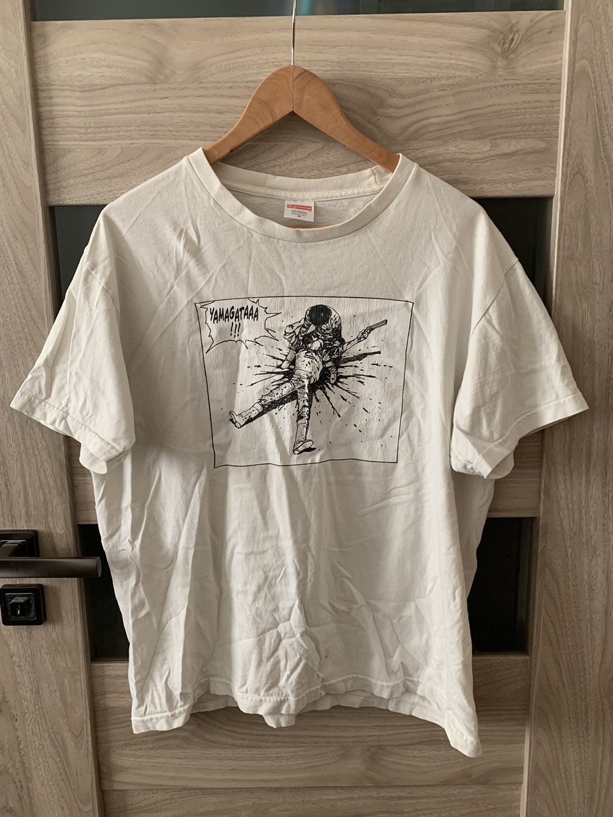 Pre-owned Supreme Akira Yamagata Tee In White | ModeSens