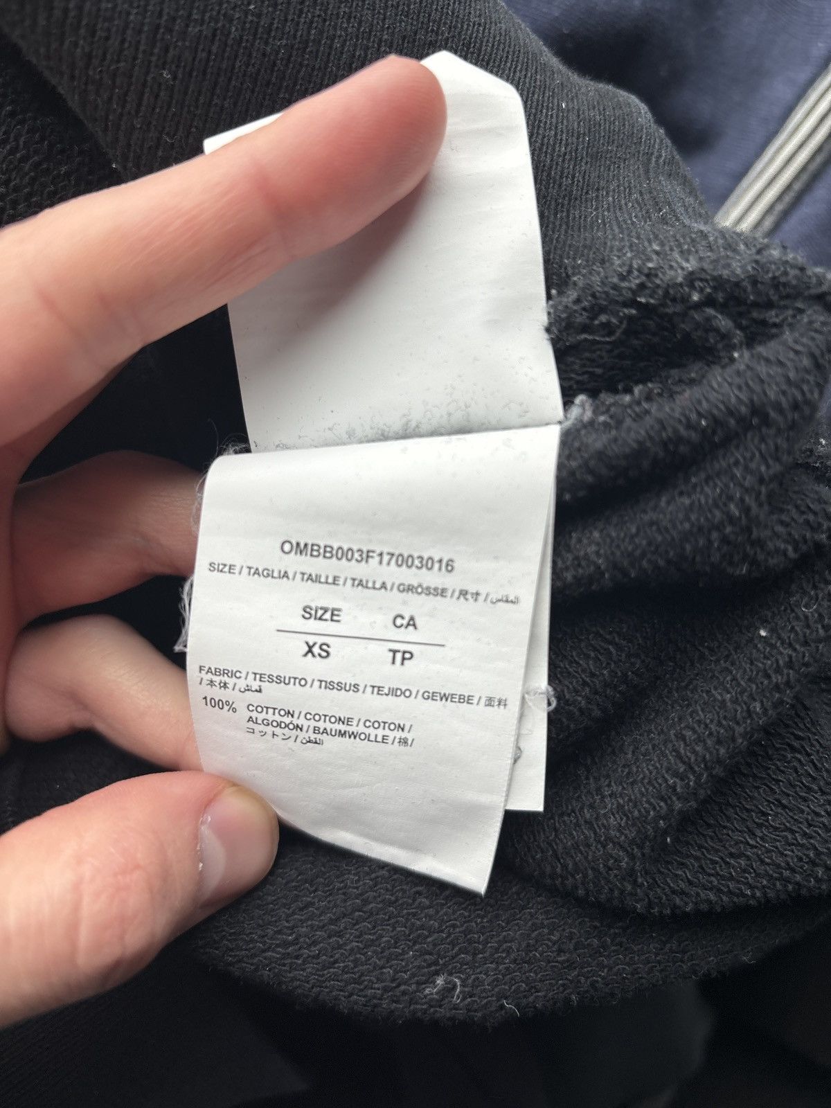 Off-White Off-White Caravaggio Seeing Things Hoodie Size US S / EU 44-46 / 1 - 5 Thumbnail