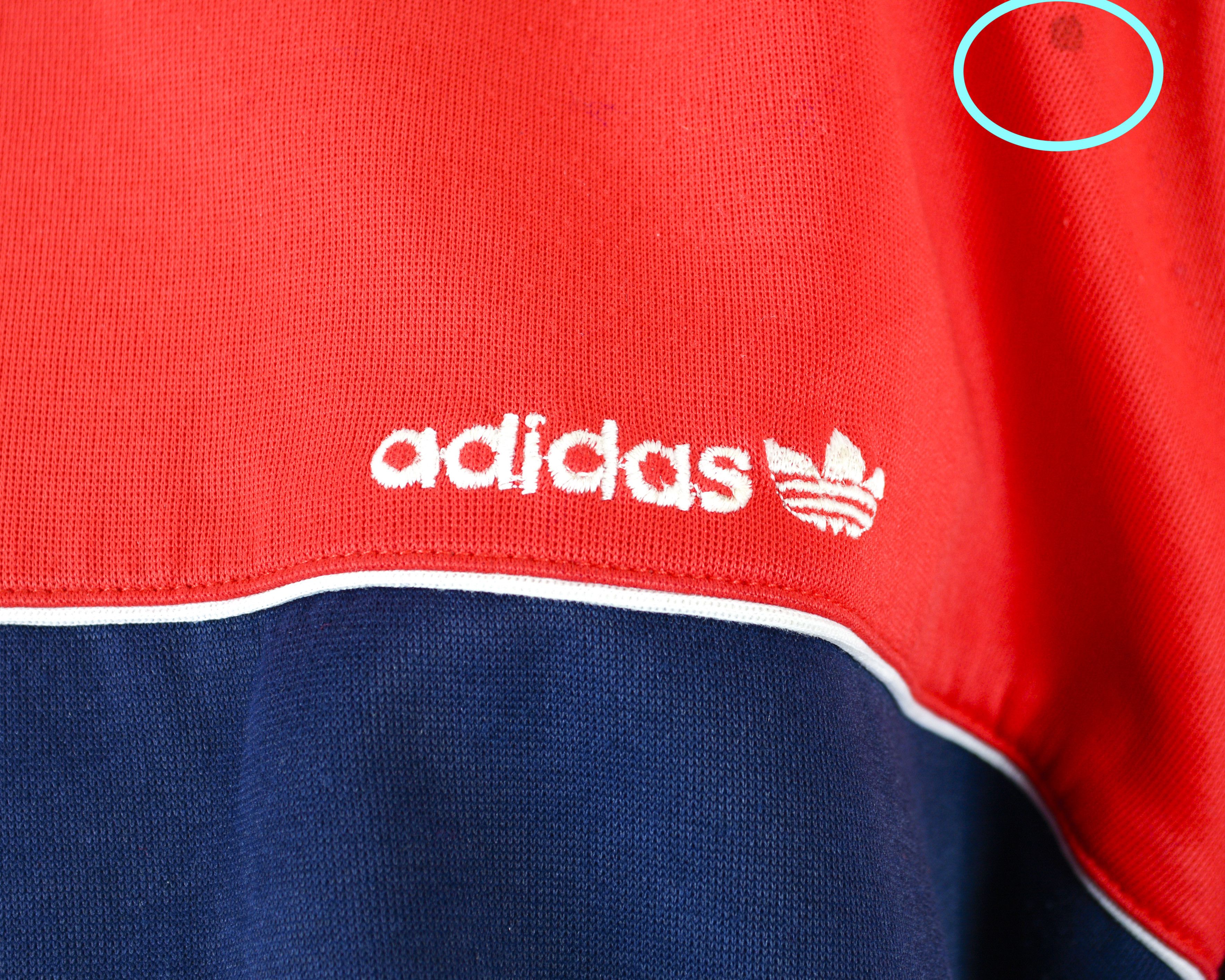 Adidas 80's Jacket Tracksuit Top Sweatshirt Running Sports Jumper Size US M / EU 48-50 / 2 - 4 Thumbnail