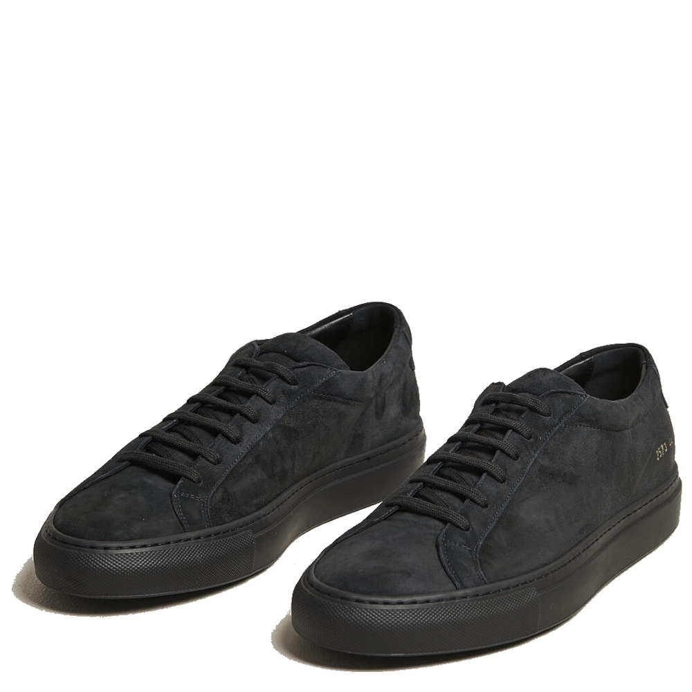 Common Projects Achilles Premium Suede Off Black 2573 0514 US 9 Size US 9 / EU 42 - 1 Thumbnail