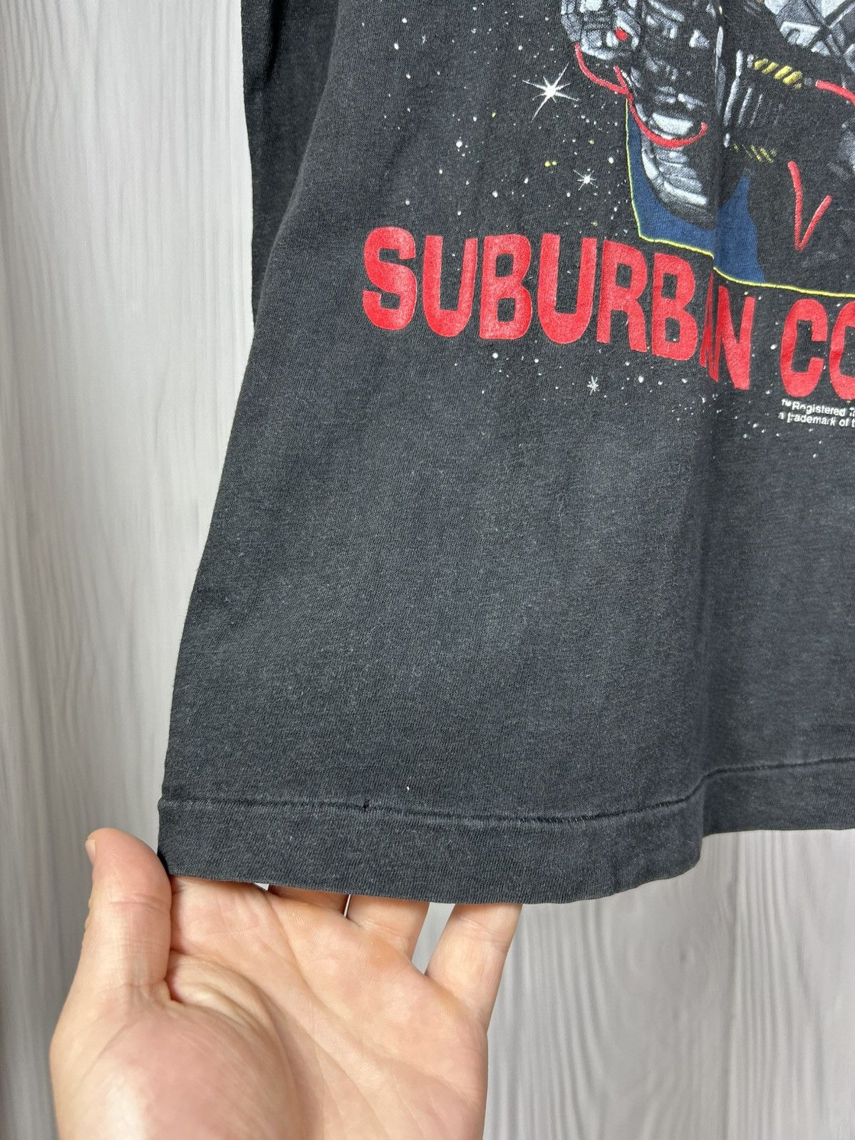 Vintage Rare 1991 Hulk Hogan Shep Ramsey Suburban Commando T-Shirt Size US XL / EU 56 / 4 - 10 Thumbnail