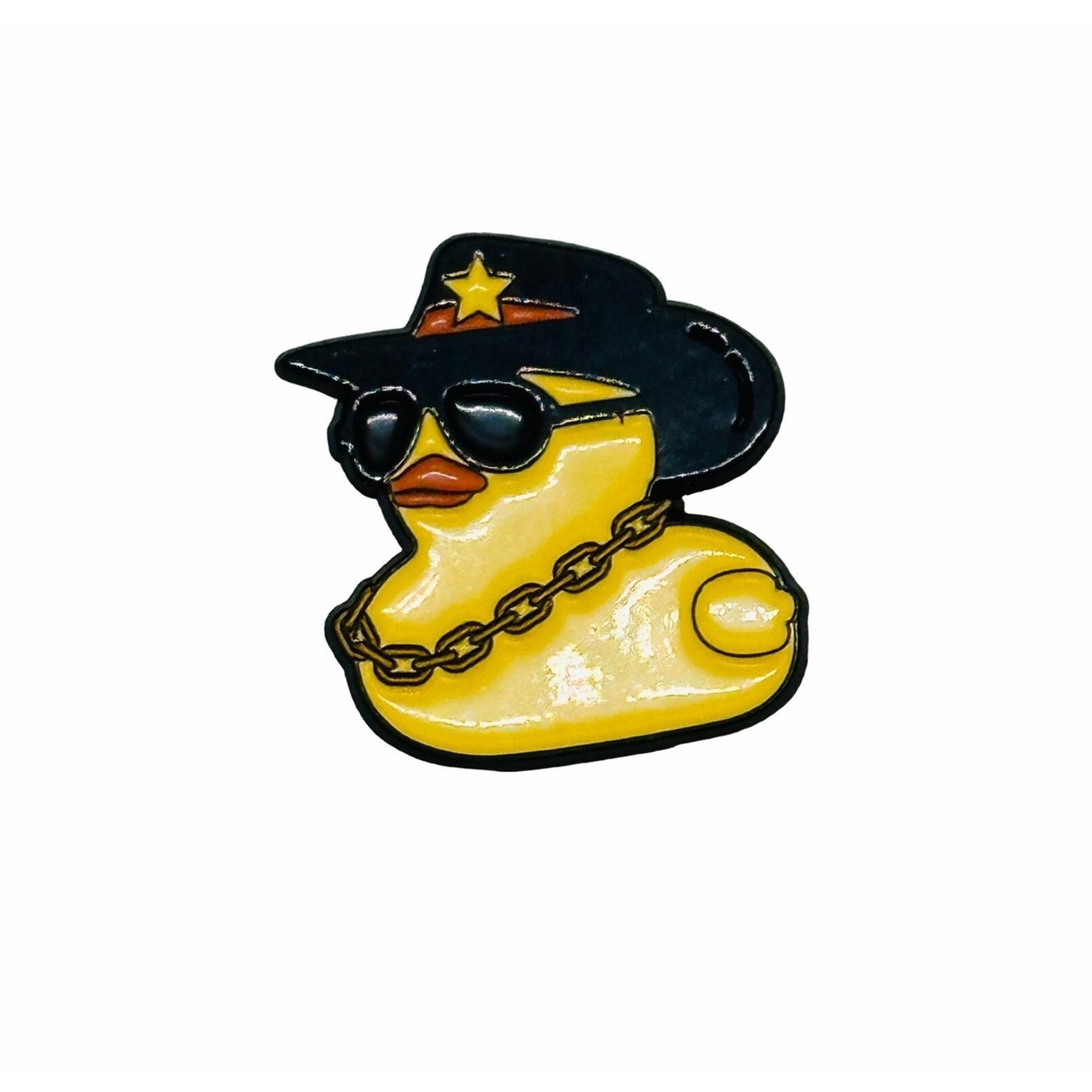 Other New Duck Cartoon Enamel Collecctionable Looking Funny Cool P Size ONE SIZE - 5 Thumbnail