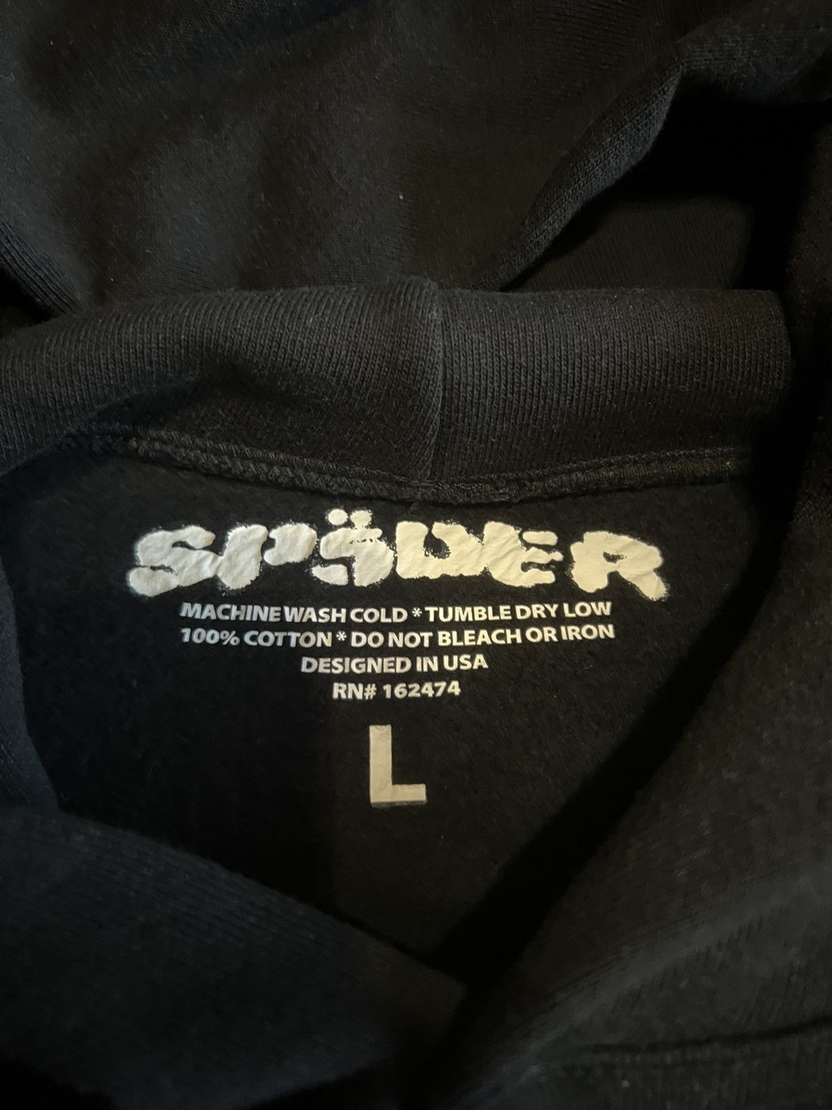 Sp5der × Young Thug Spider OG Rhinestone 2022 hoodie Size US L / EU 52-54 / 3 - 5 Thumbnail