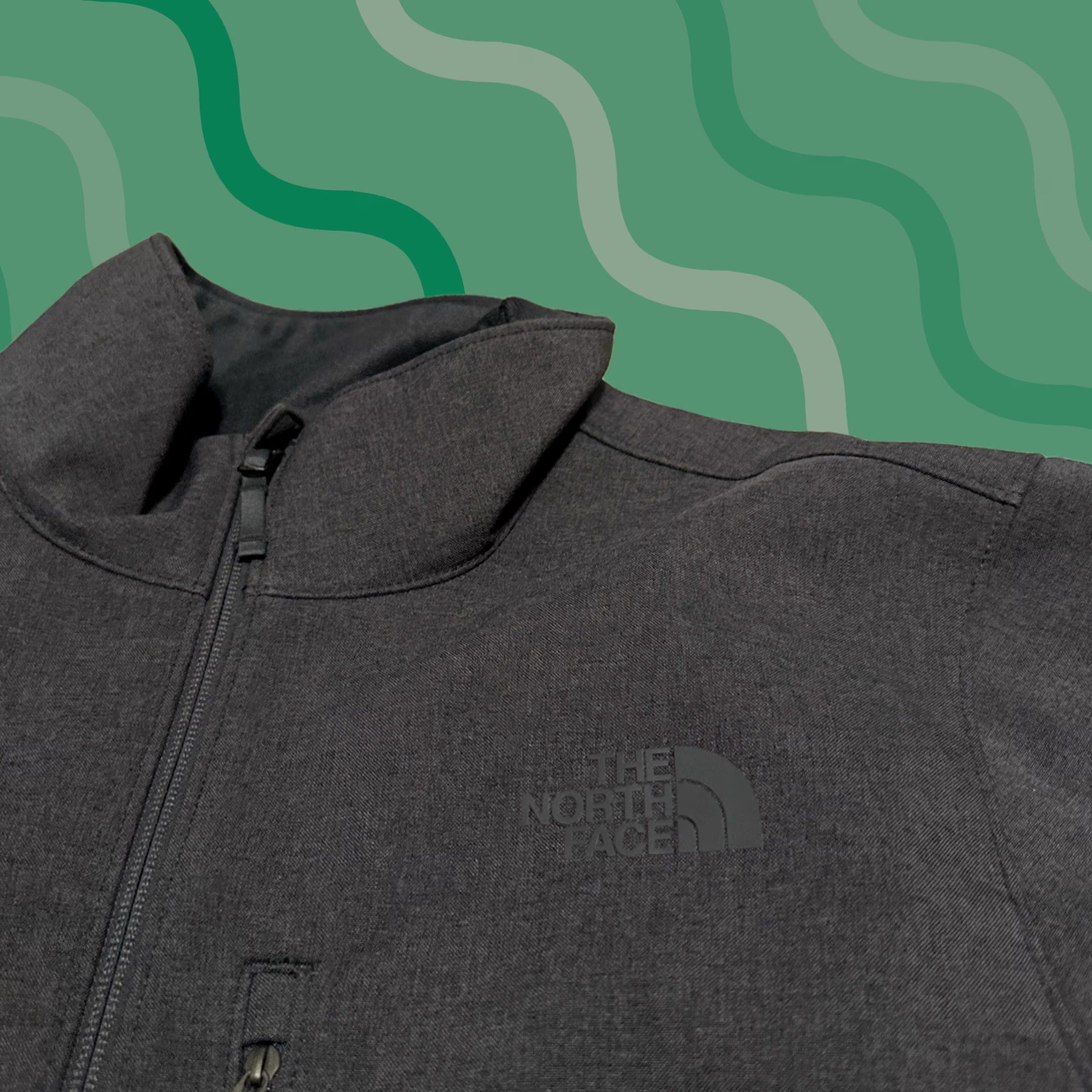 The North Face The North Face Apex Bionic Jacket Mens M Full Zip Softshell Outdoor Hiking Gray Regular Size US M / EU 48-50 / 2 - 1 Thumbnail