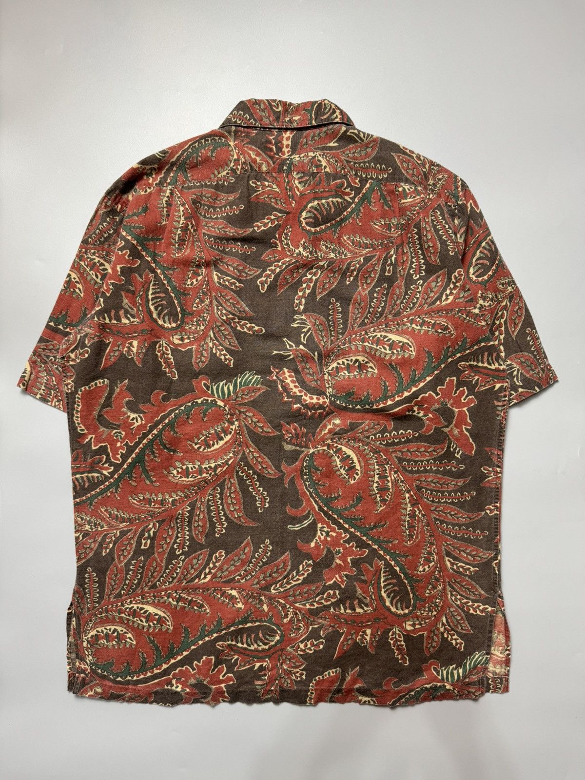Polo Ralph Lauren × Vintage Vintage 1990s Polo Ralph Lauren Floral Shirts Size US M / EU 48-50 / 2 - 4 Thumbnail