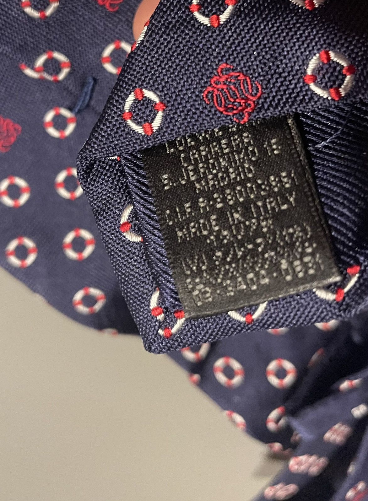 Loewe Loewe blue tie 100% Silk Size ONE SIZE - 6 Thumbnail