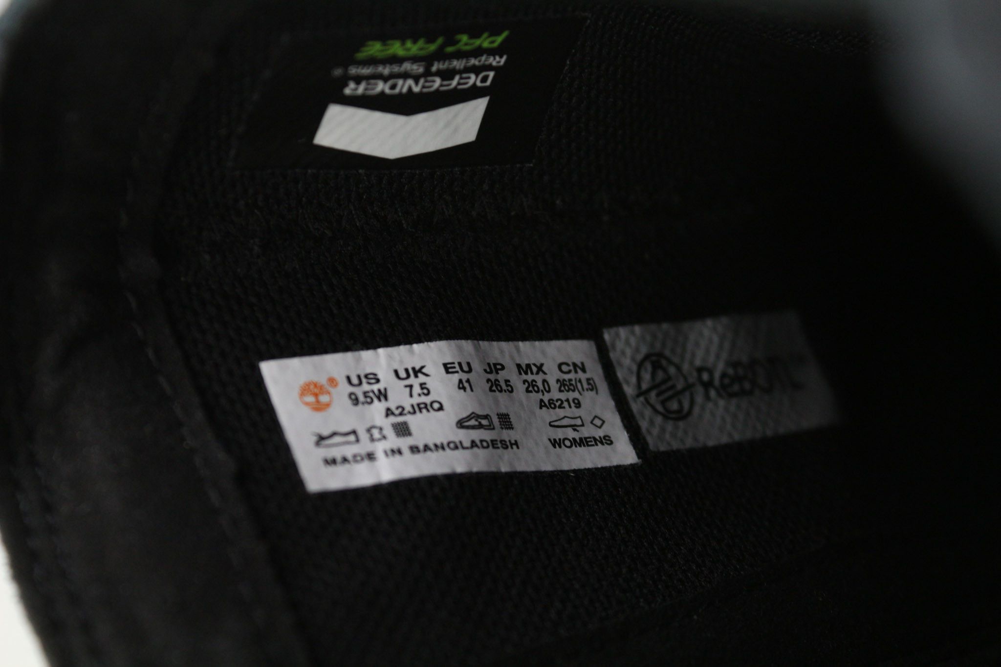 Timberland A2JRQ UK7.5 ReBOTL Defender Repellent Shoes 79957 Size US 10 / IT 40 - 9 Thumbnail