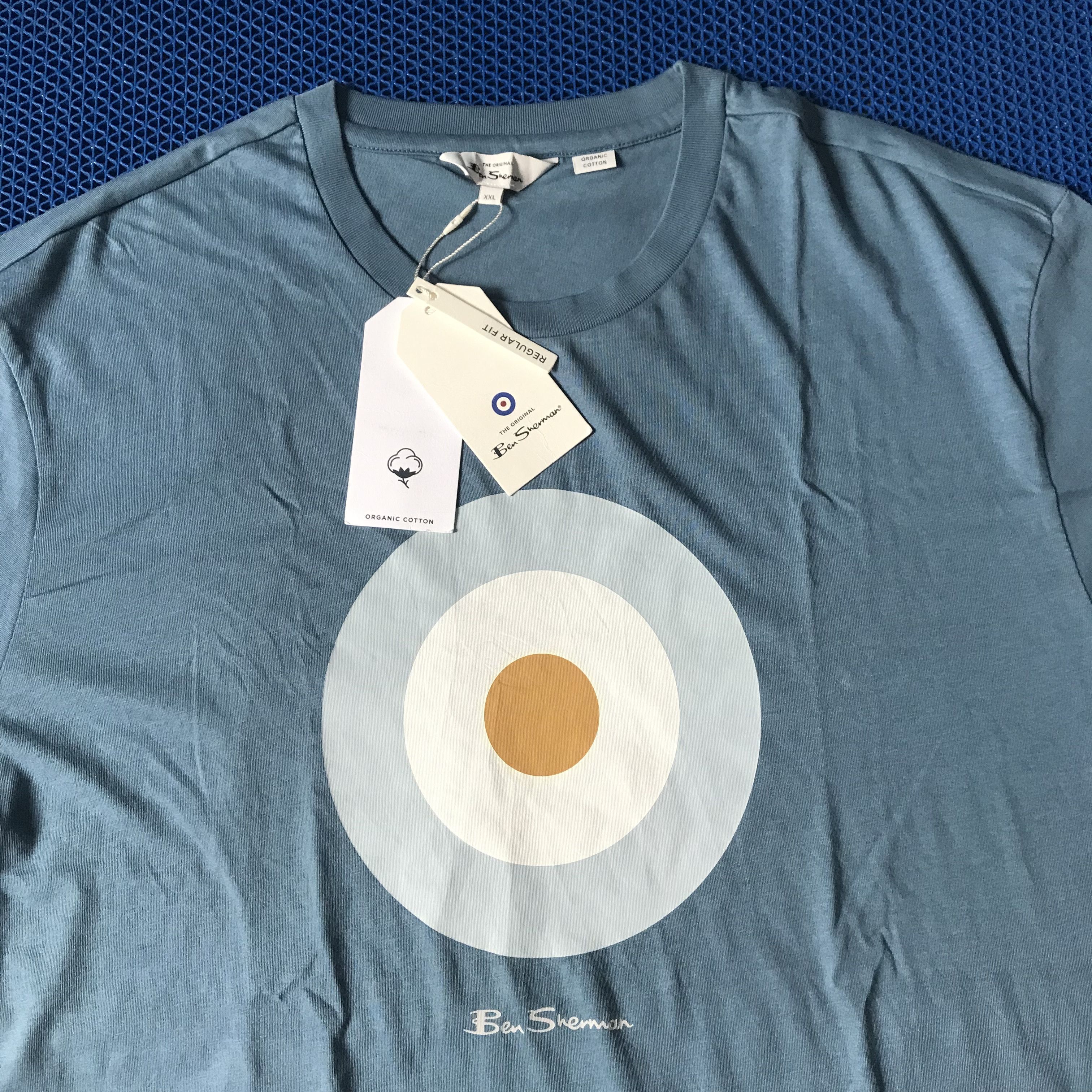 Ben Sherman × Hysteric Glamour Ben Sherman mods Target Blue Shadow T-Shirt new XXL Size US XXL / EU 58 / 5 - 9 Thumbnail