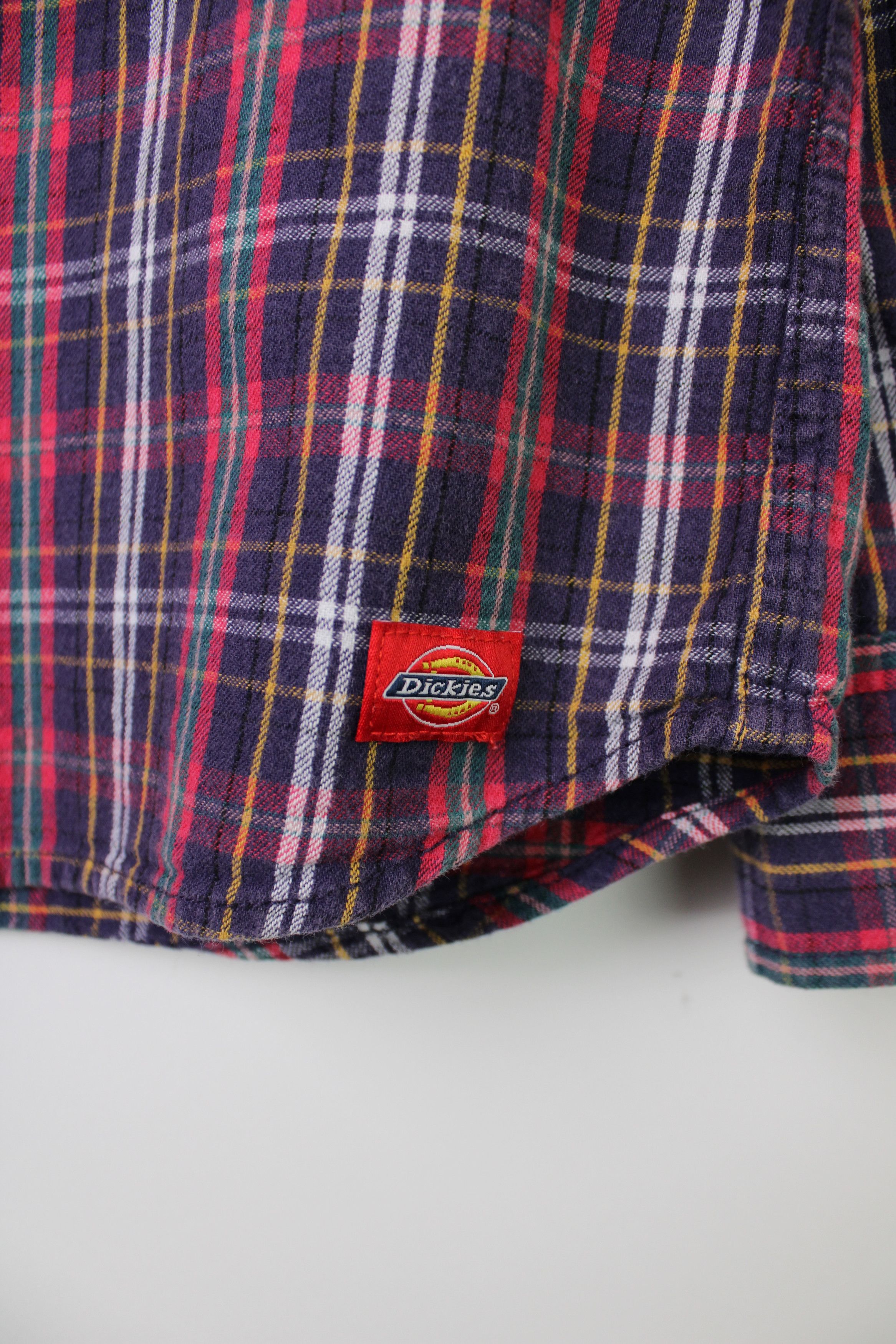 Dickies Dickies Flannel Workwear Shirt Red Medium Size US M / EU 48-50 / 2 - 6 Thumbnail